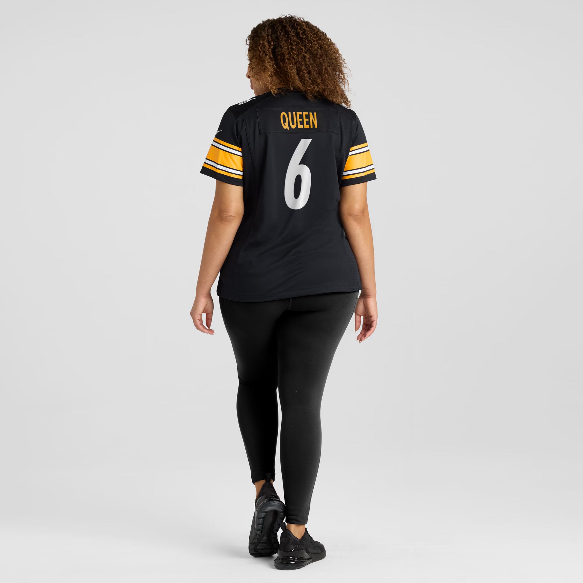 Patrick Queen Pittsburgh Steelers Nike Women's Team Game Jersey -  Black