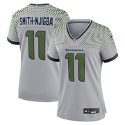 Jaxon Smith-Njigba Seattle Seahawks Nike Women's 2025 Rivalries Collection Game Jersey - Wolf Gray