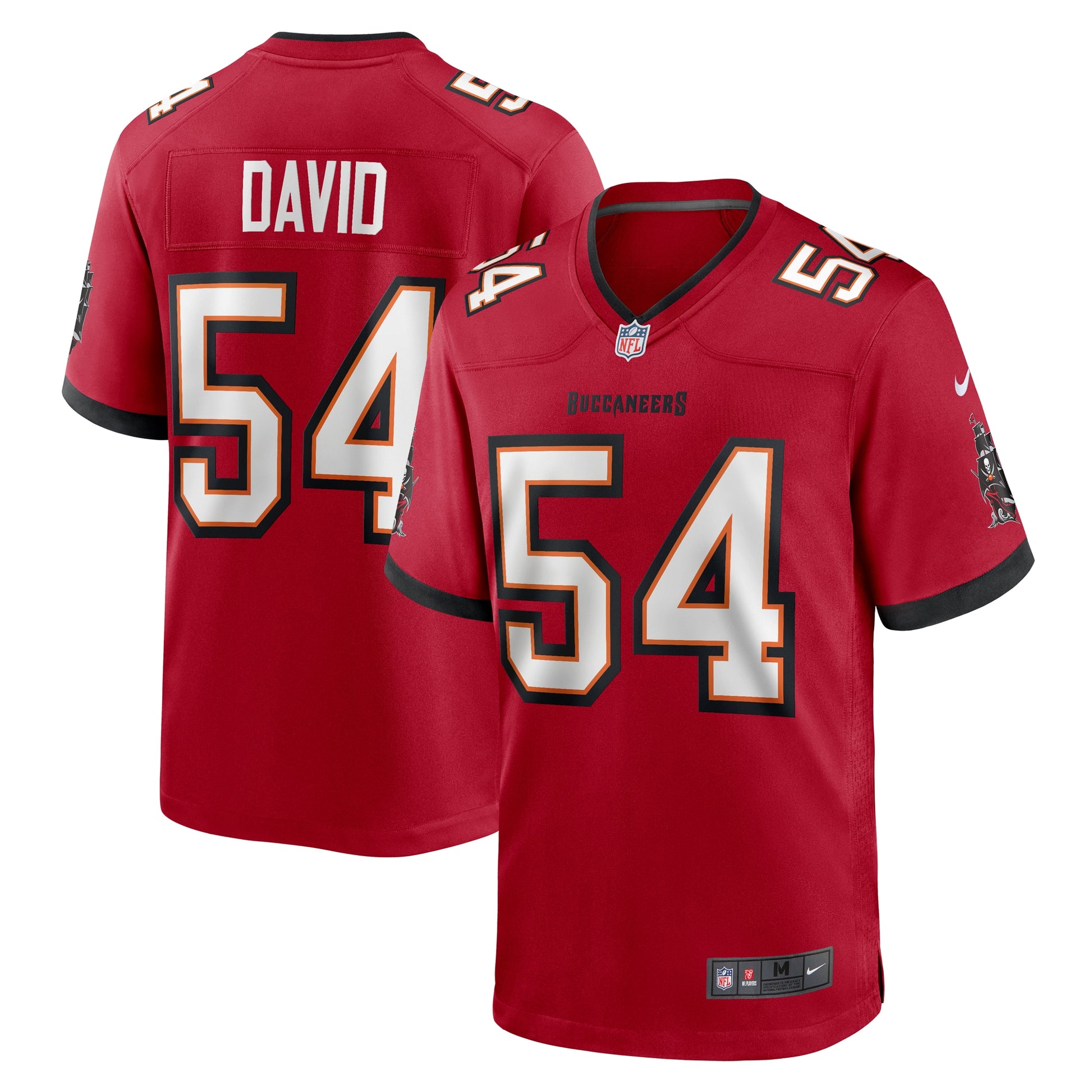 Lavonte David Tampa Bay Buccaneers Nike  Game Jersey -  Red