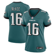 Tanner McKee Philadelphia Eagles Nike Women's Team Game Jersey - Midnight Green