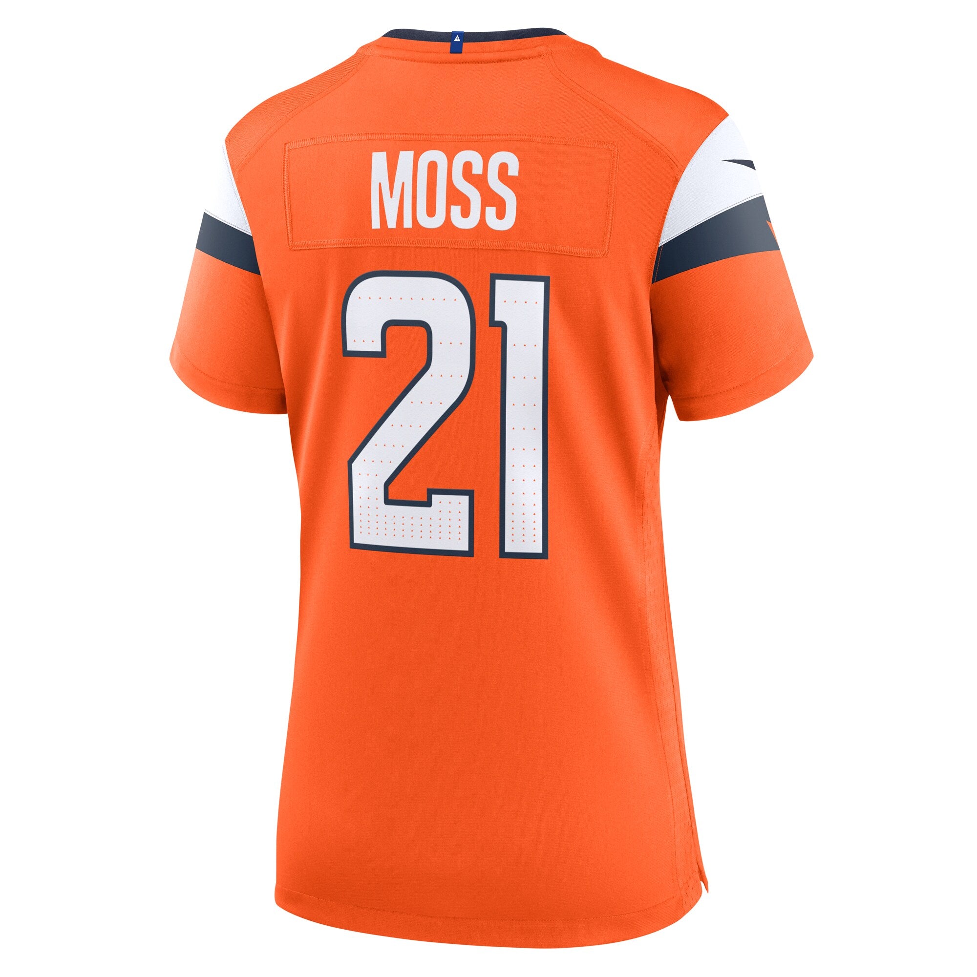 Riley Moss Denver Broncos Nike Women's Team Game Jersey -  Orange