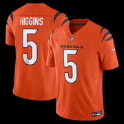 Tee Higgins Cincinnati Bengals Nike Vapor F.U.S.E. Limited Jersey - Orange