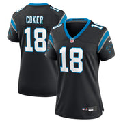 Jalen Coker Carolina Panthers Nike Women's Team Game Jersey -  Black