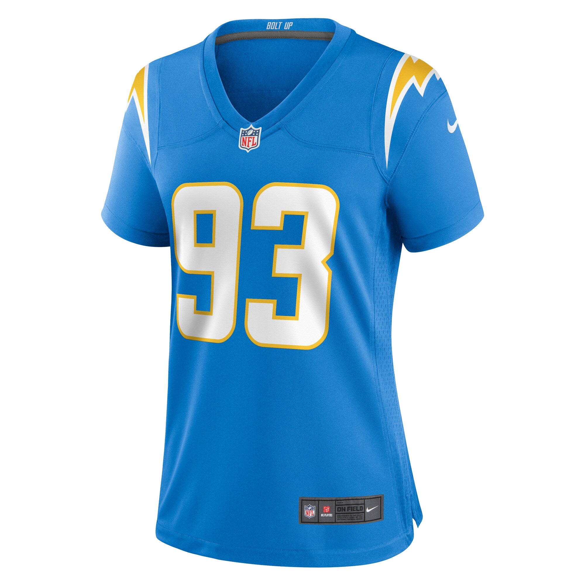 Otito Ogbonnia Los Angeles Chargers Nike Women's Game Player Jersey - Powder Blue