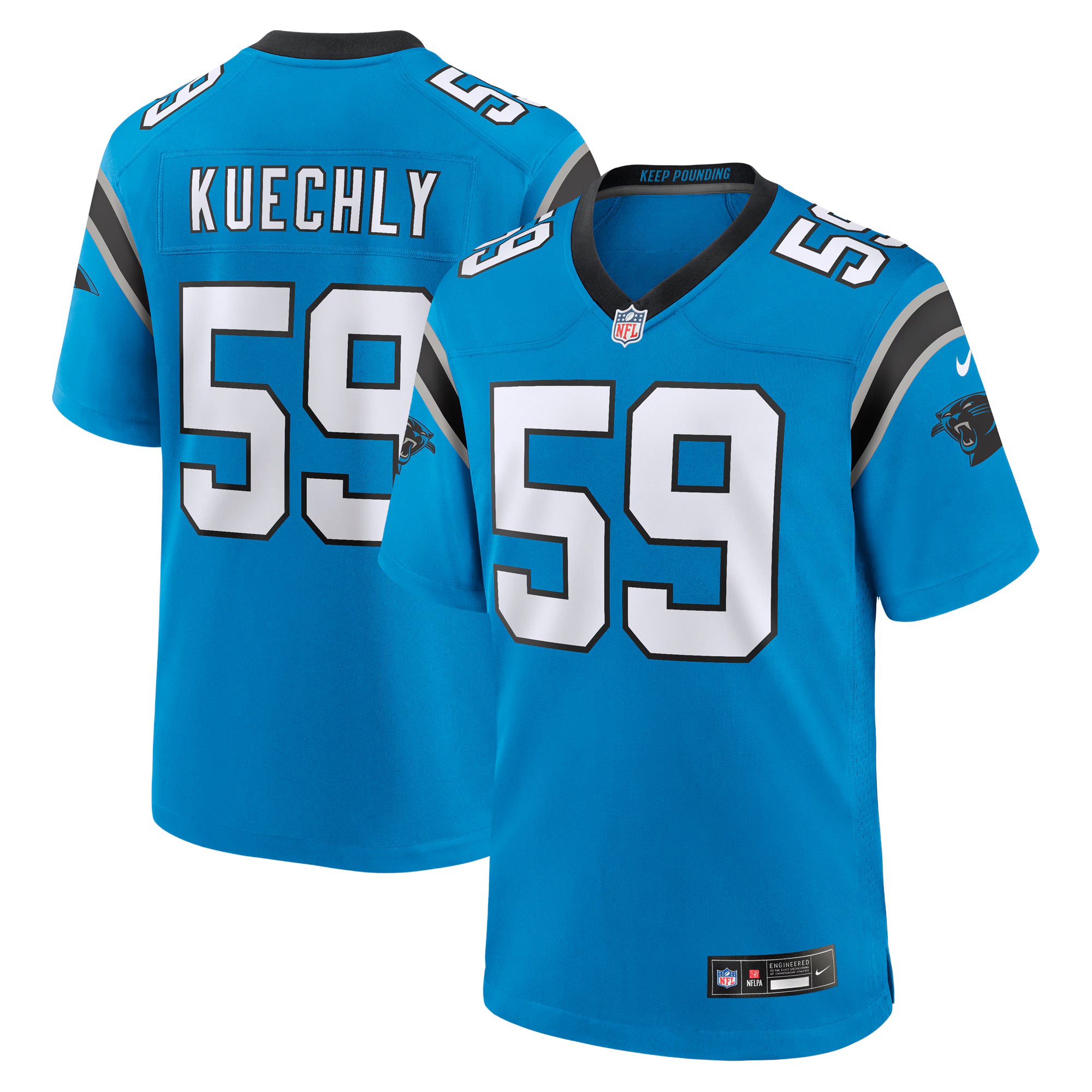 Luke Kuechly Carolina Panthers Nike Retired Player Alternate Game Jersey - Blue