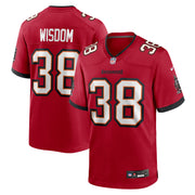Rashad Wisdom Tampa Bay Buccaneers Nike Team Game Jersey -  Red