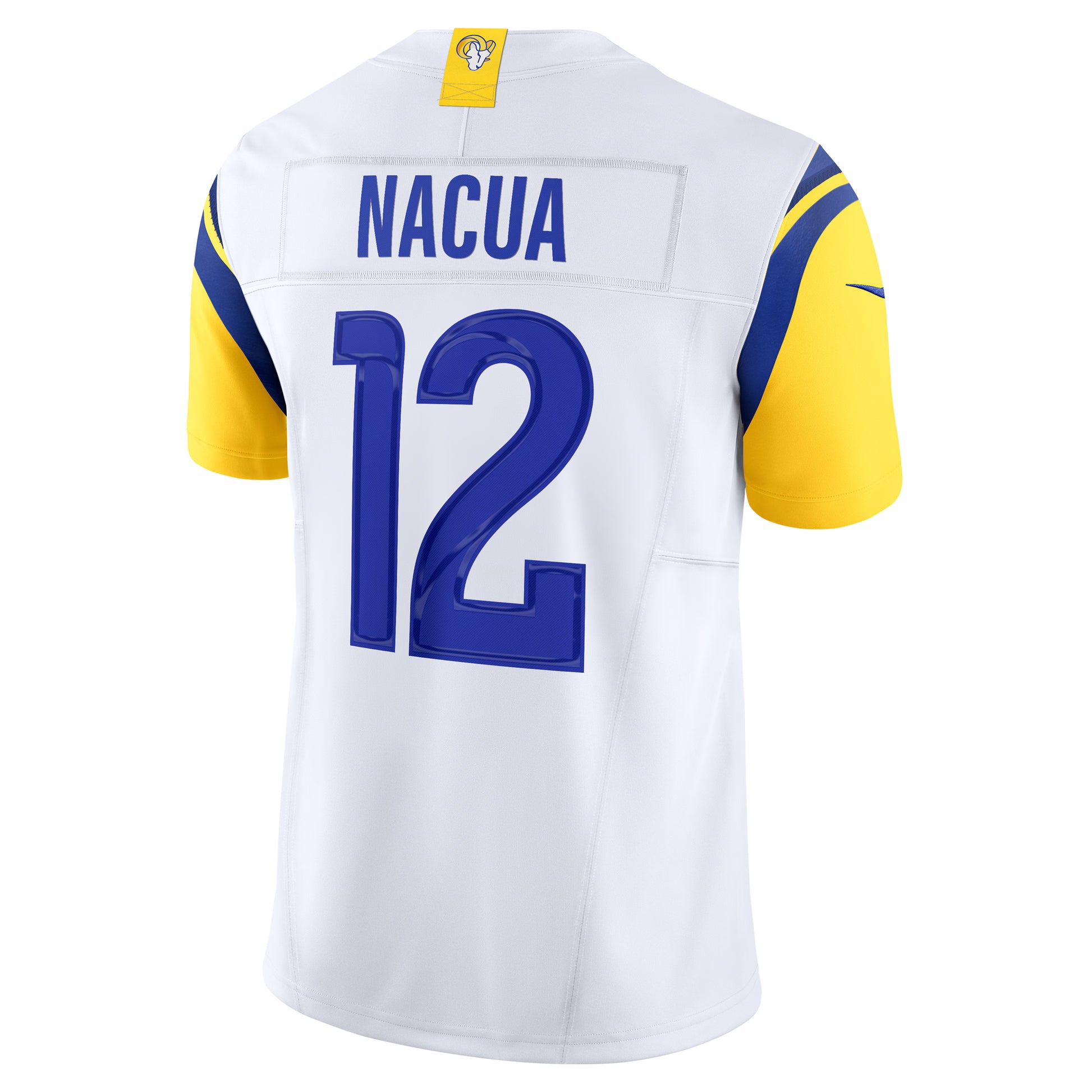 Puka Nacua Los Angeles Rams Nike Vapor F.U.S.E. Limited Player Jersey - White