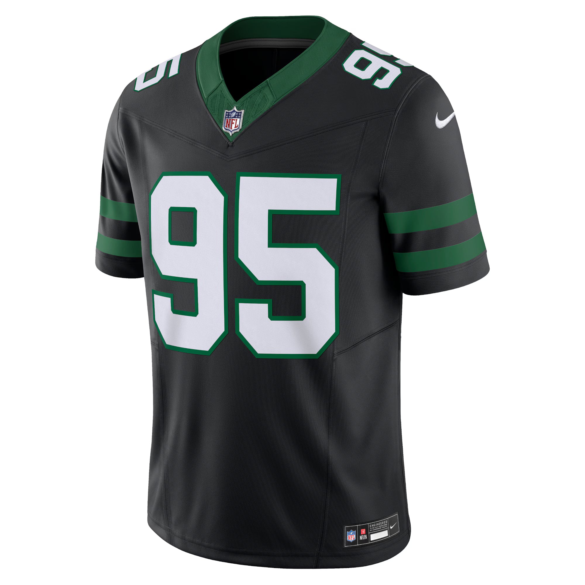 Quinnen Williams New York Jets Nike Alternate Vapor F.U.S.E. Limited Jersey - Legacy Black