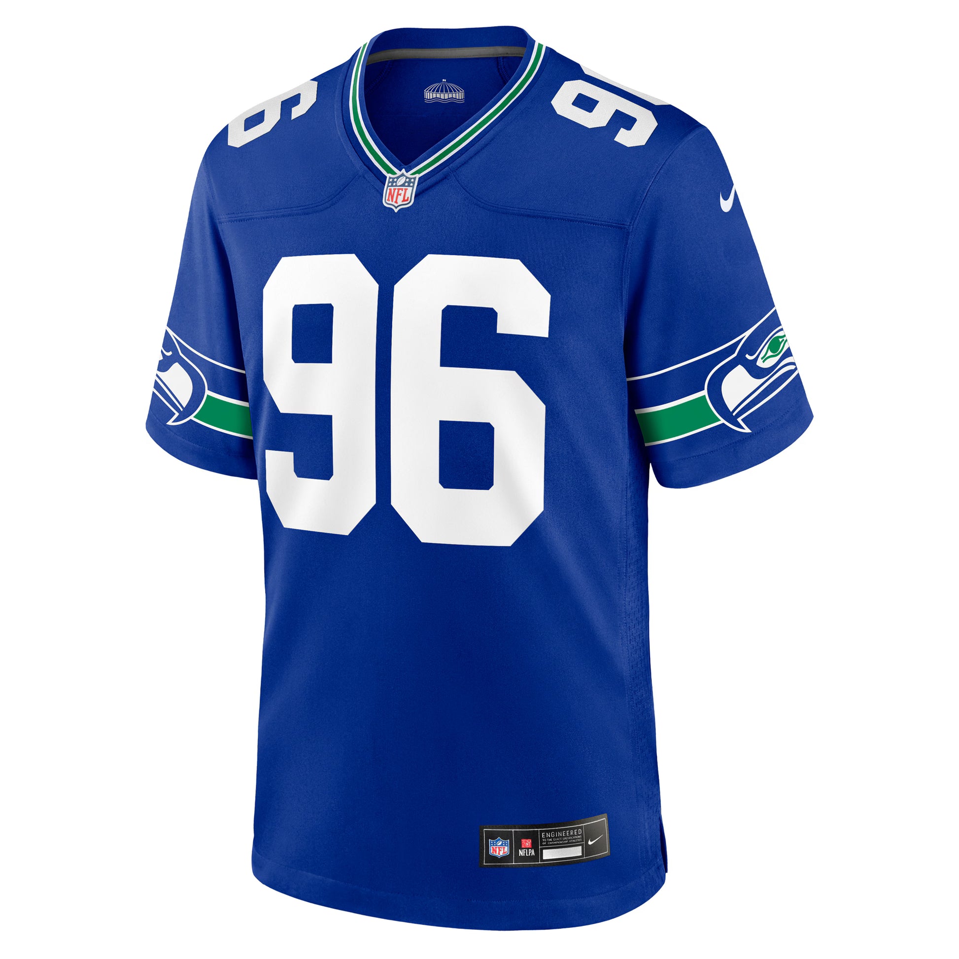 Cortez Kennedy Seattle Seahawks Nike Retired Player Alternate Game Jersey - Royal