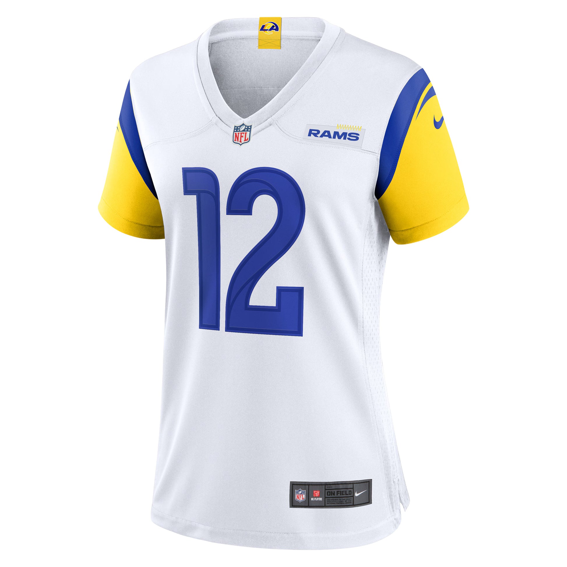 Puka Nacua Los Angeles Rams Nike Women's Game Player Jersey - White