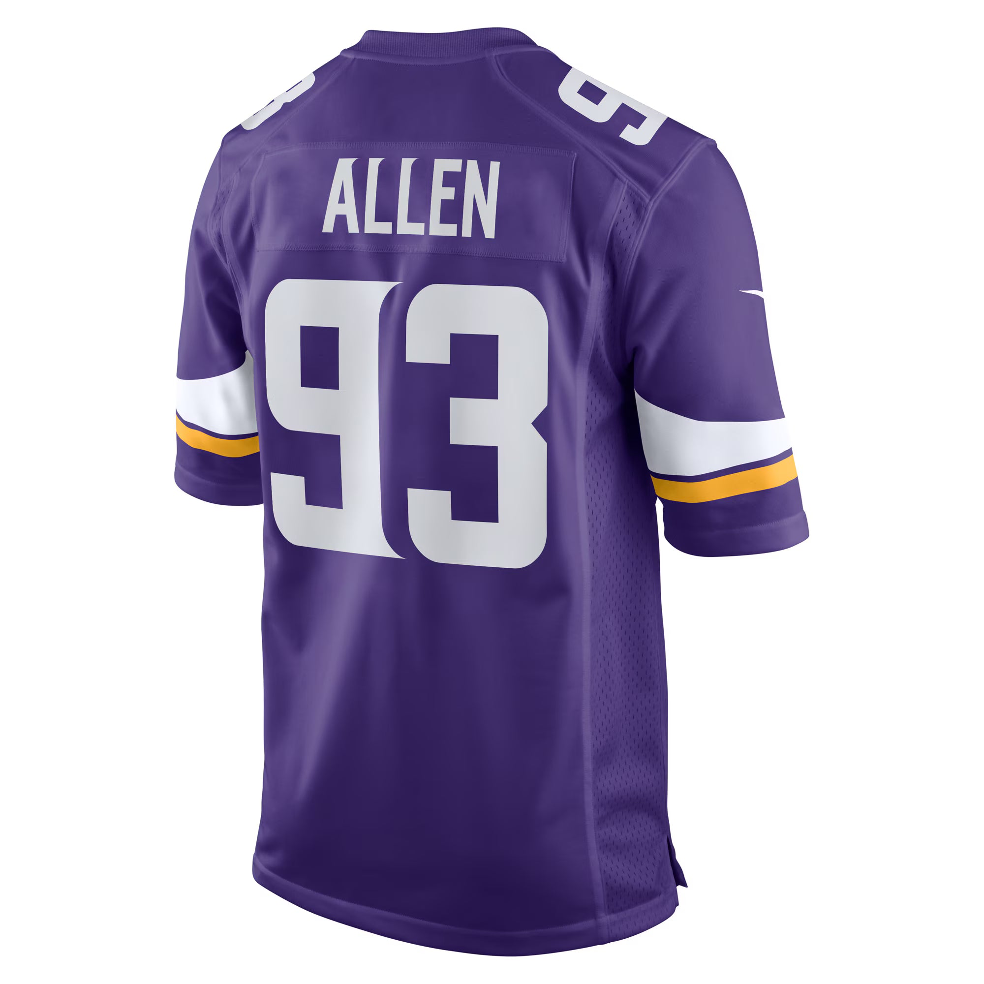 Jonathan Allen Minnesota Vikings Nike Team Game Jersey -  Purple
