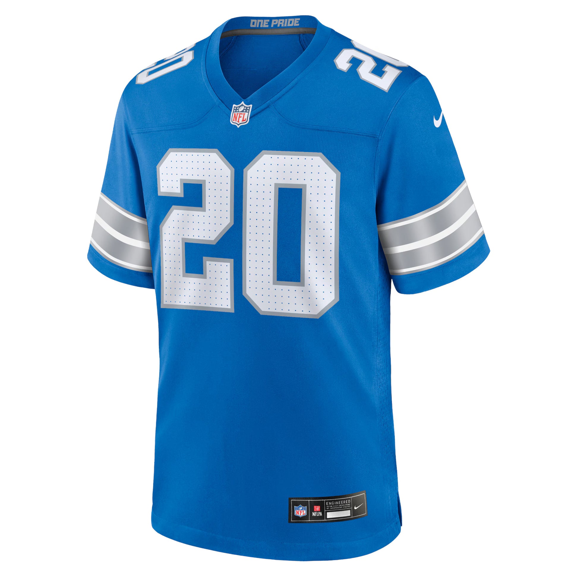 Barry Sanders Detroit Lions Nike Retired Player Game Jersey - Blue