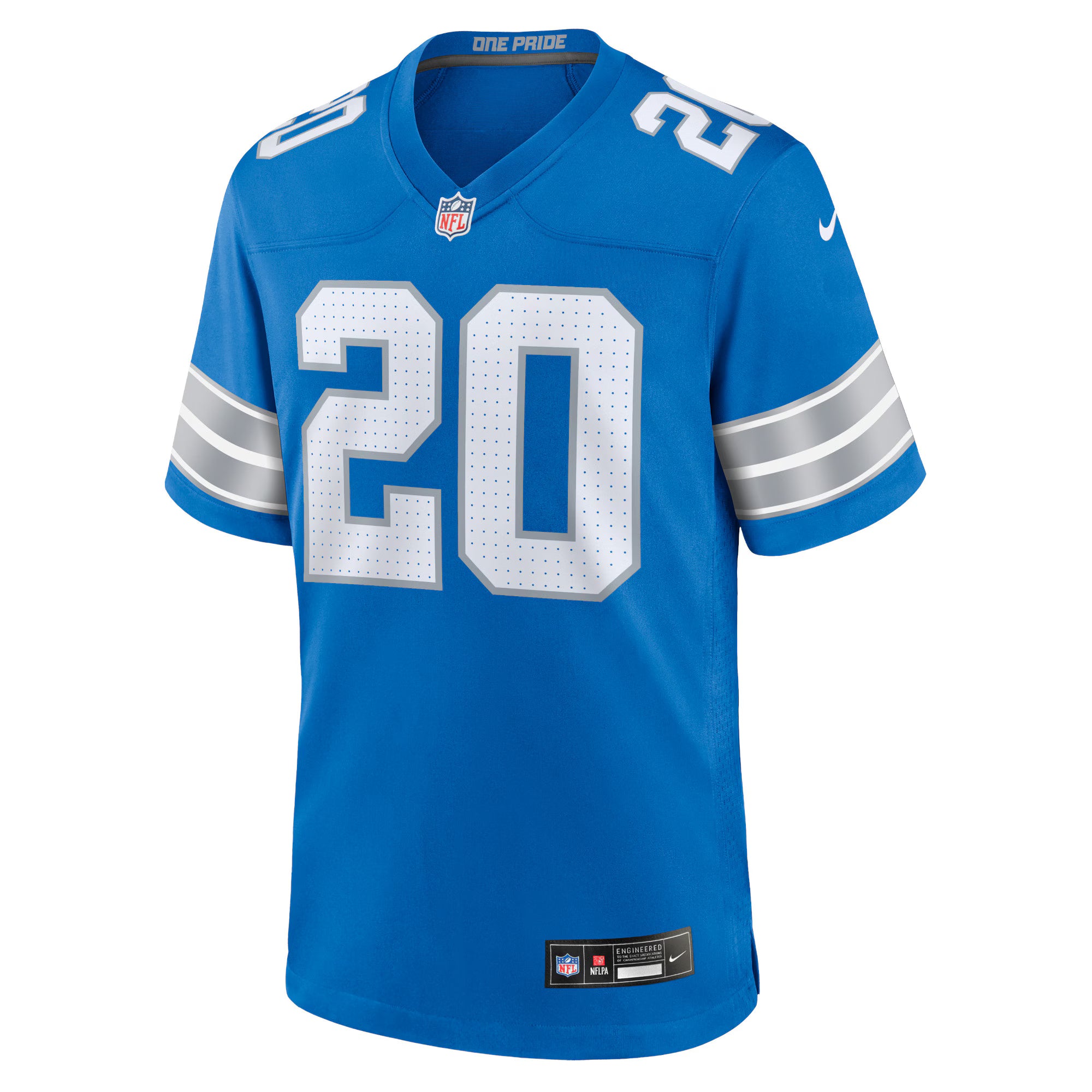 Barry Sanders Detroit Lions Nike Retired Player Game Jersey - Blue