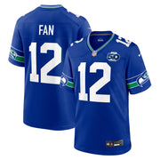 12s Seattle Seahawks Nike Alternate 50th Season Game Jersey - Royal