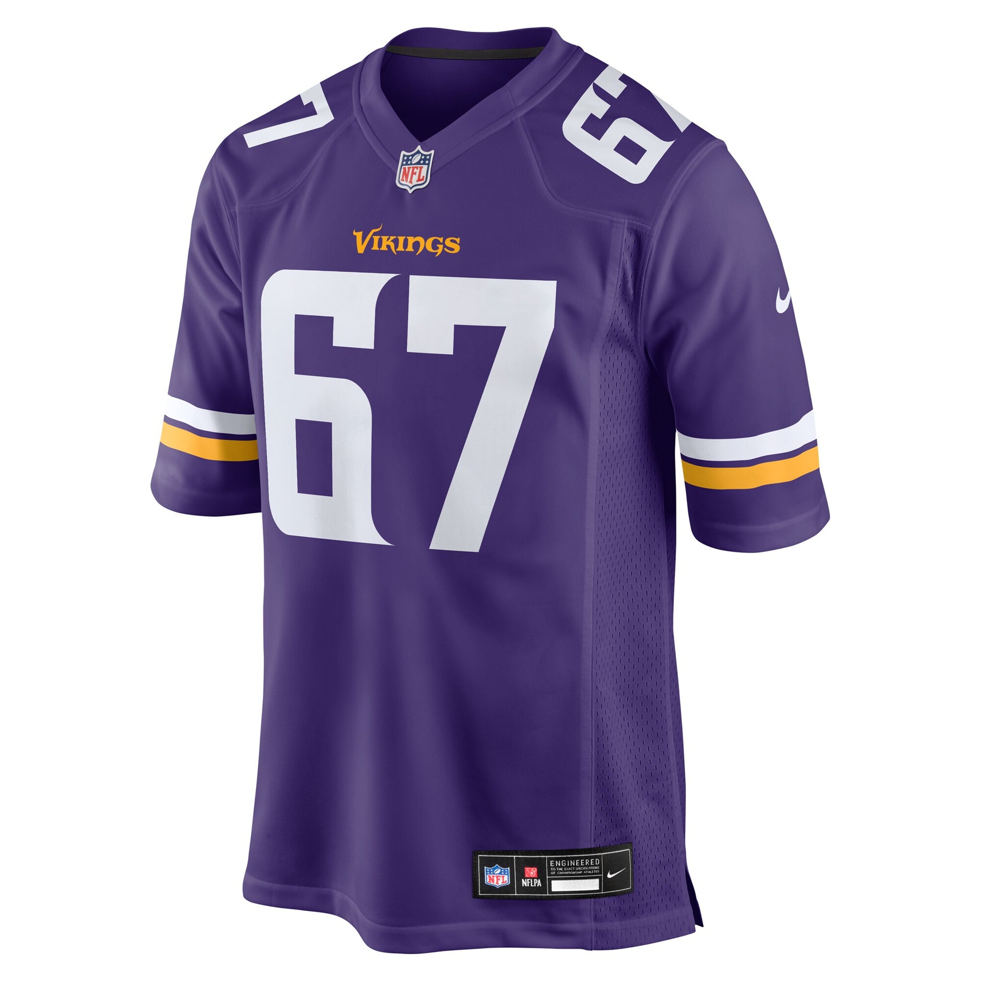 Justin Skule Minnesota Vikings Nike Team Game Jersey -  Purple