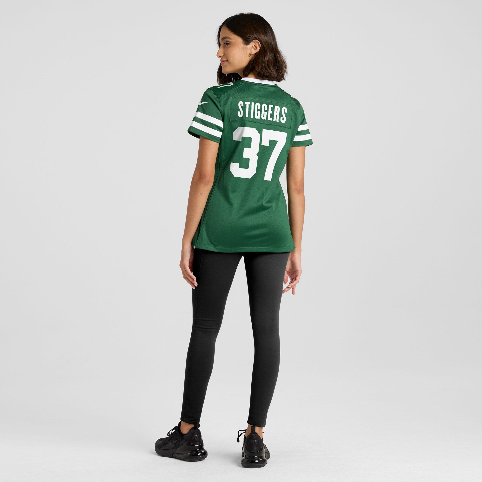 Qwan'tez Stiggers New York Jets Nike Women's Game Jersey - Legacy Green