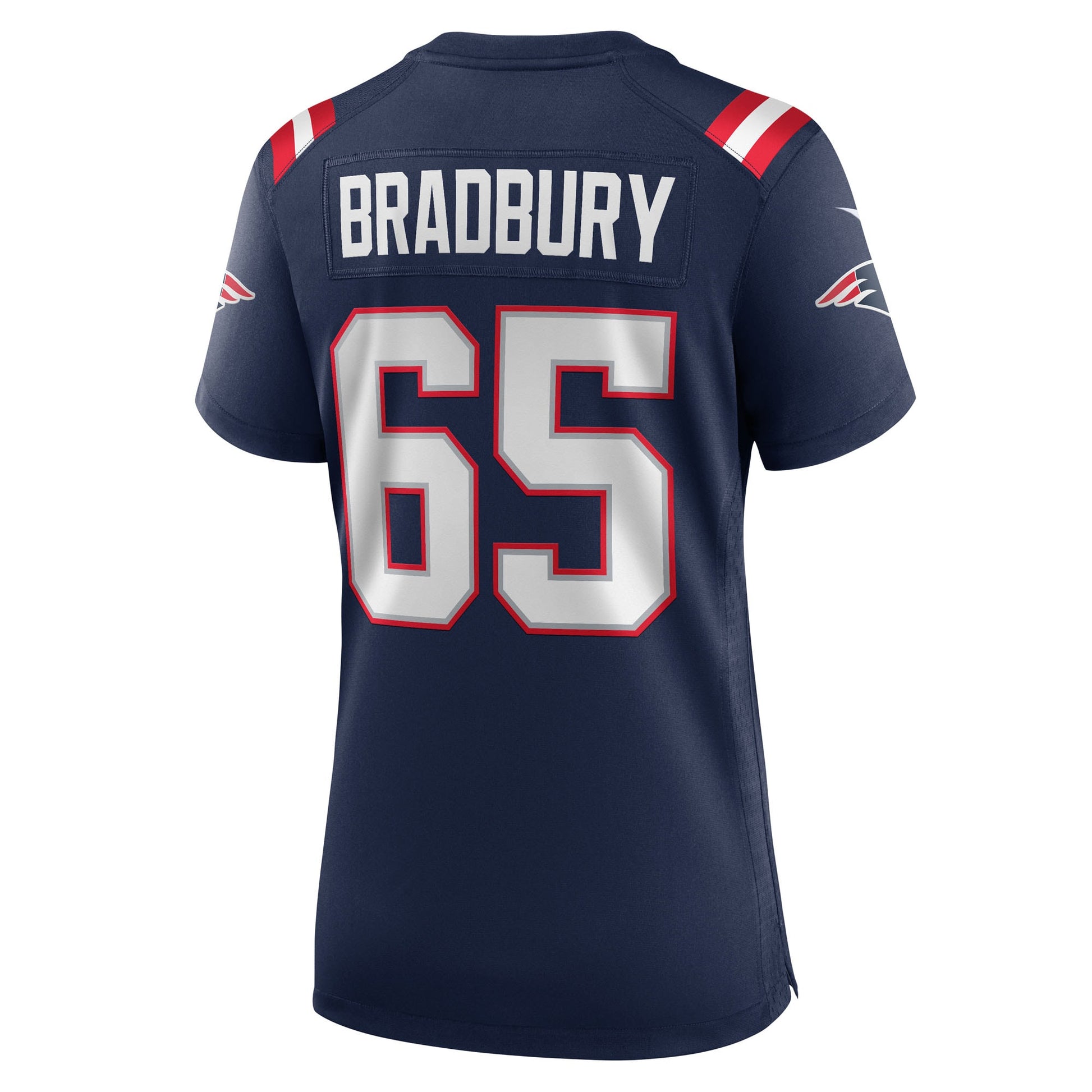 Garrett Bradbury New England Patriots Nike Women's Team Game Jersey -  Navy