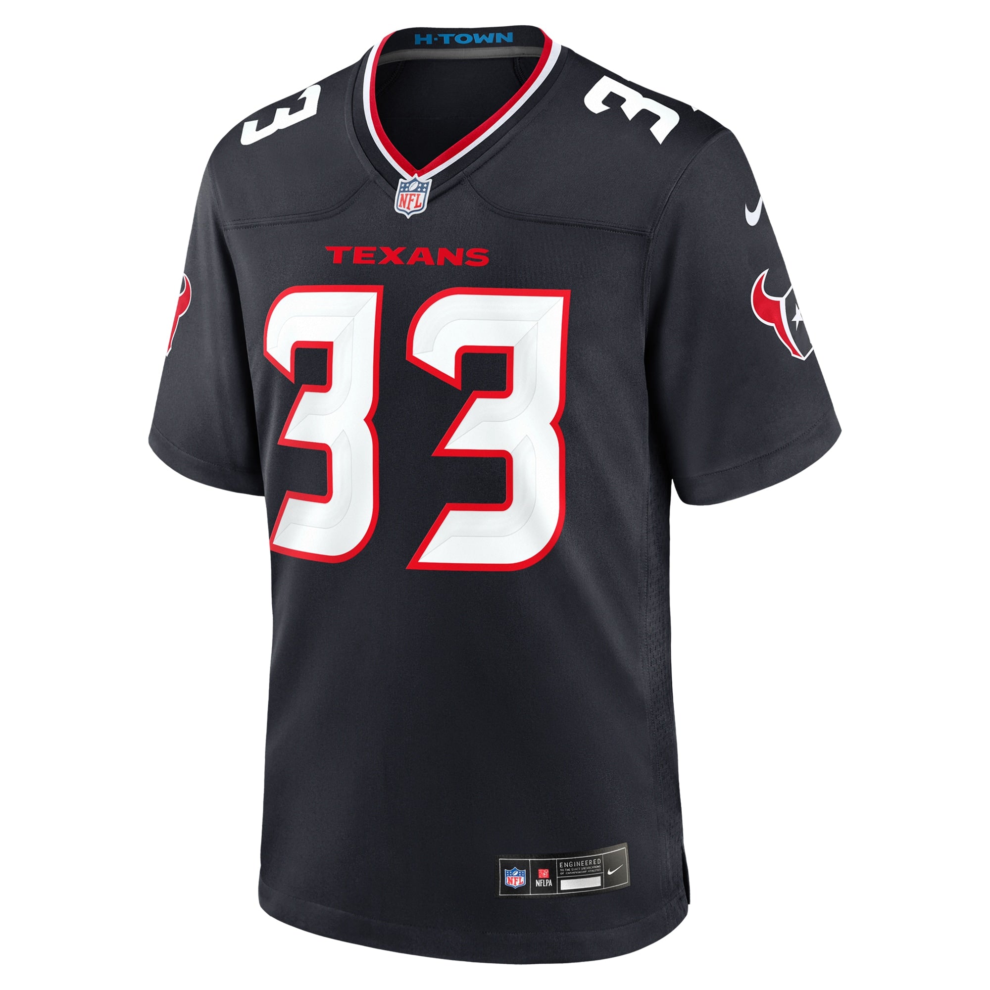 Dare Ogunbowale Houston Texans Nike Team Game Jersey -  Navy
