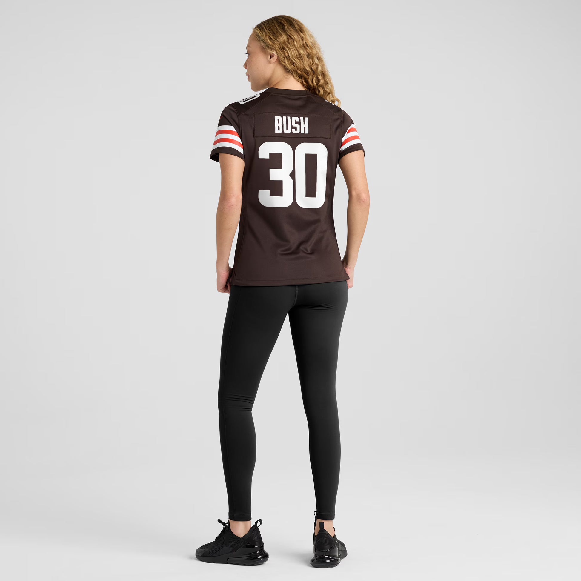 Devin Bush Cleveland Browns Nike Women's  Game Jersey -  Brown