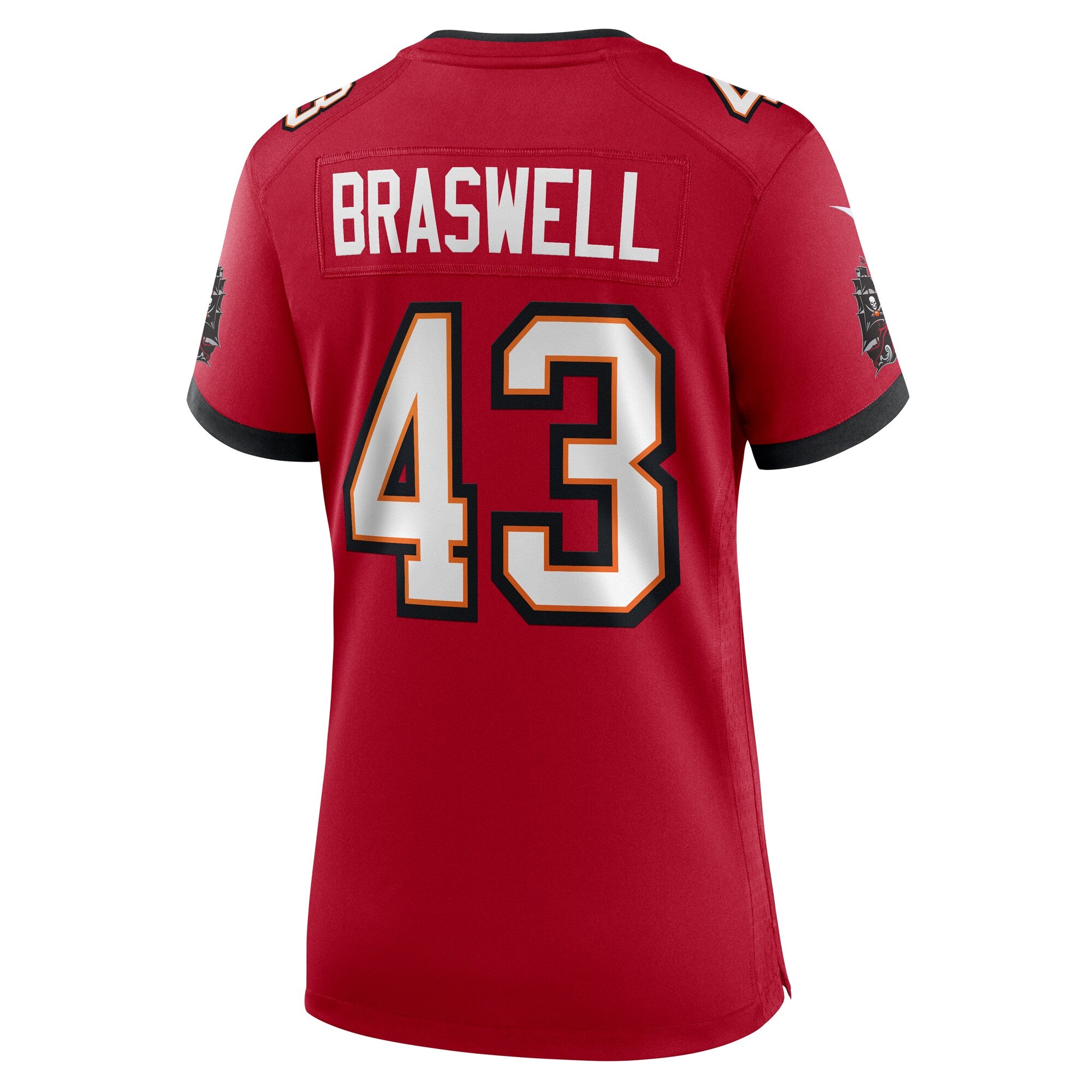 Chris Braswell Tampa Bay Buccaneers Nike Women's Team Game Jersey -  Red
