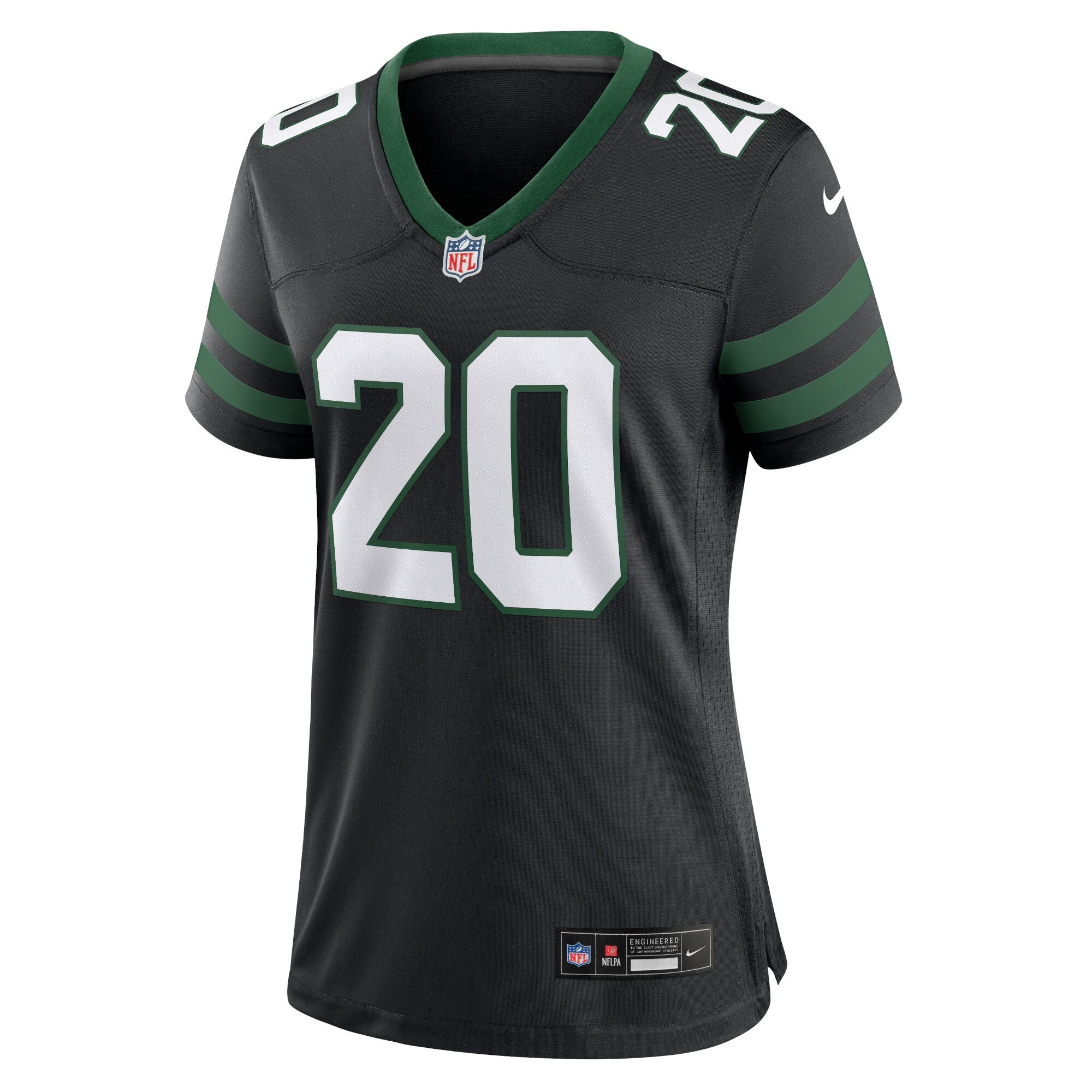 Breece Hall New York Jets Nike Women's Alternate Game Jersey - Legacy Black