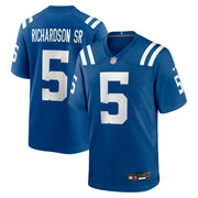 Anthony Richardson Sr. Indianapolis Colts Nike Team Game Jersey -  Royal
