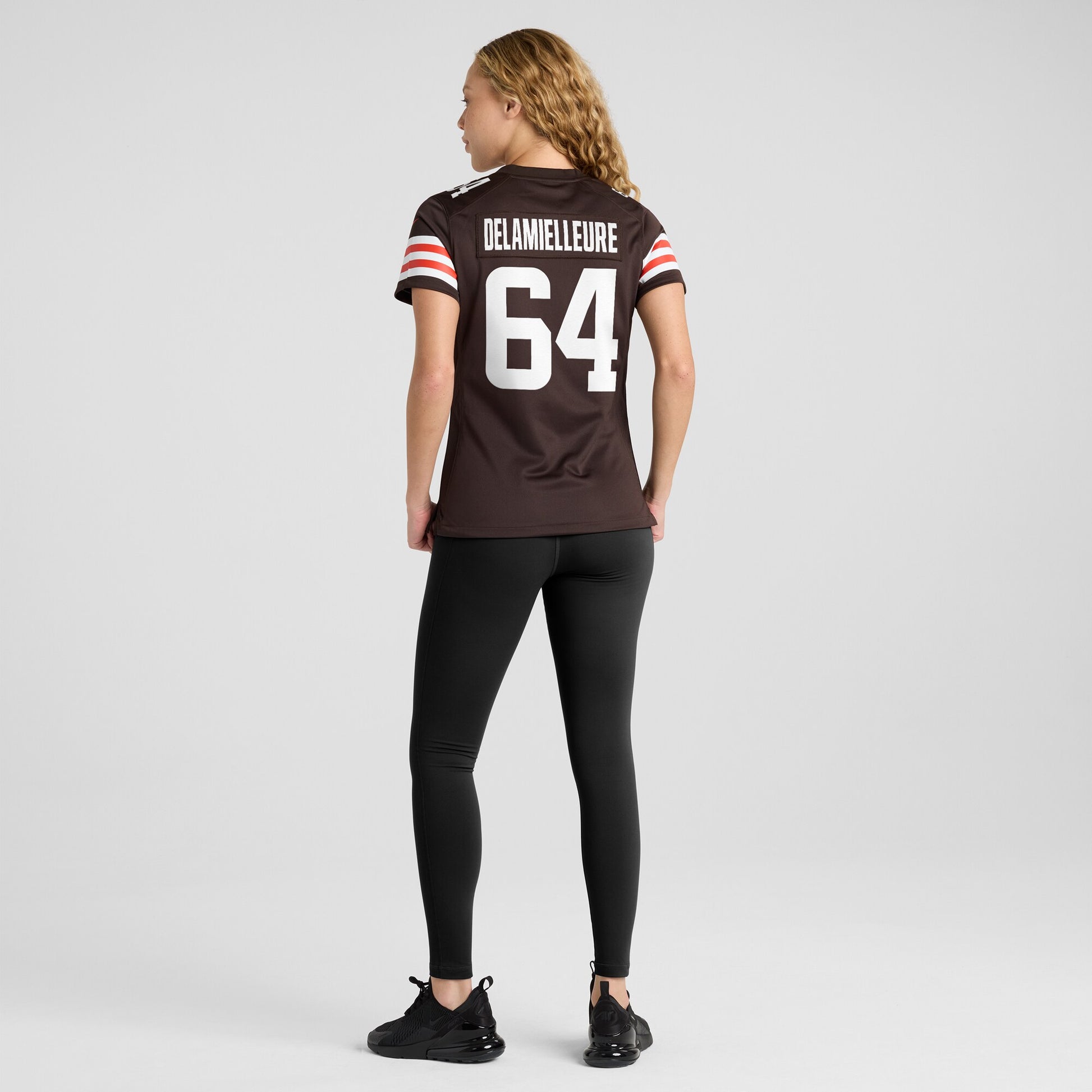 Joe DeLamielleure Cleveland Browns Nike Women's Game Retired Player Jersey - Brown
