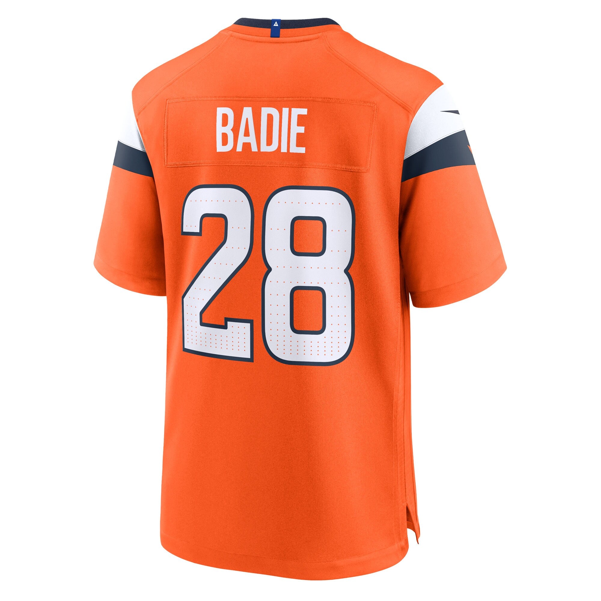 Tyler Badie Denver Broncos Nike Team Game Jersey -  Orange