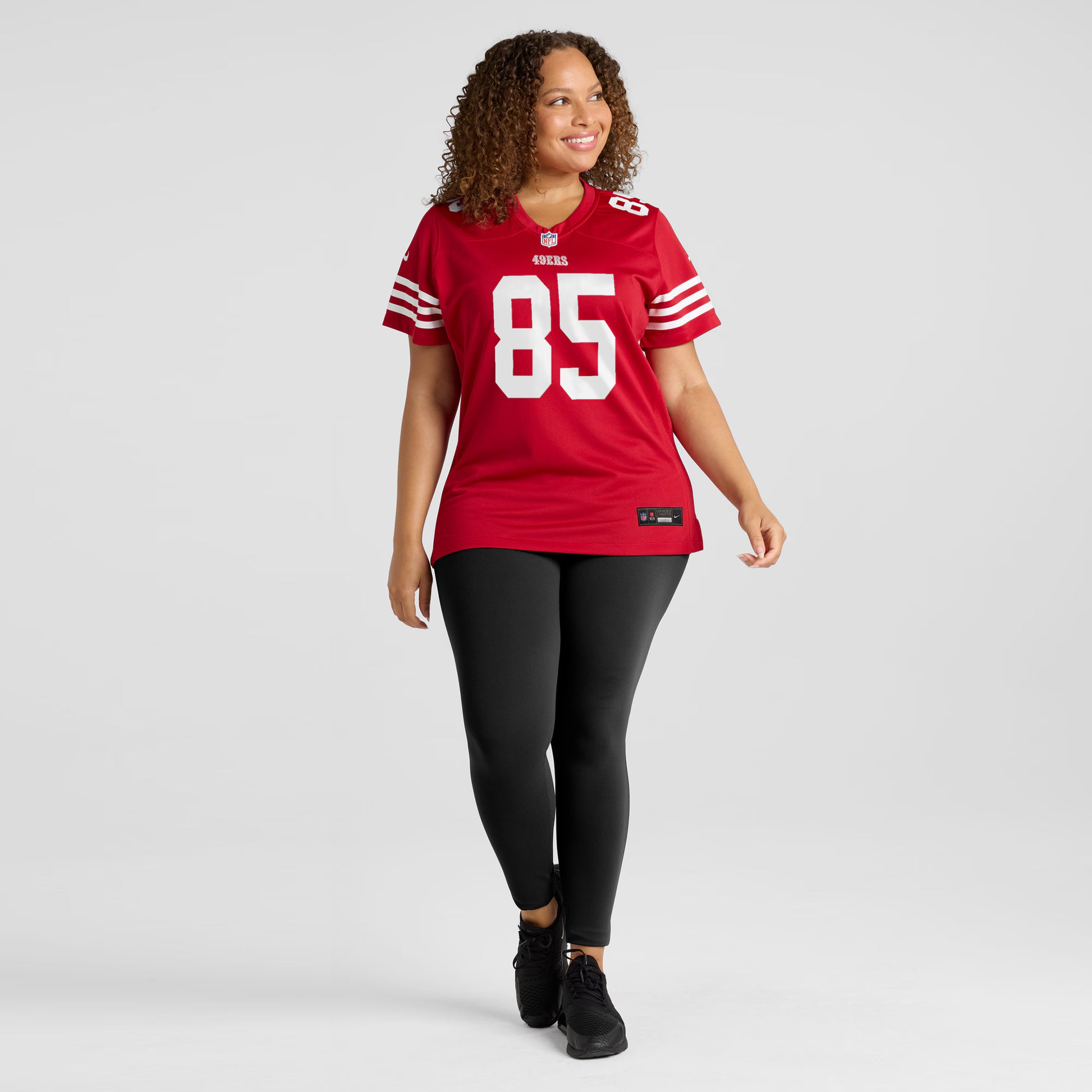 George Kittle San Francisco 49ers Nike Women's Player Jersey - Scarlet