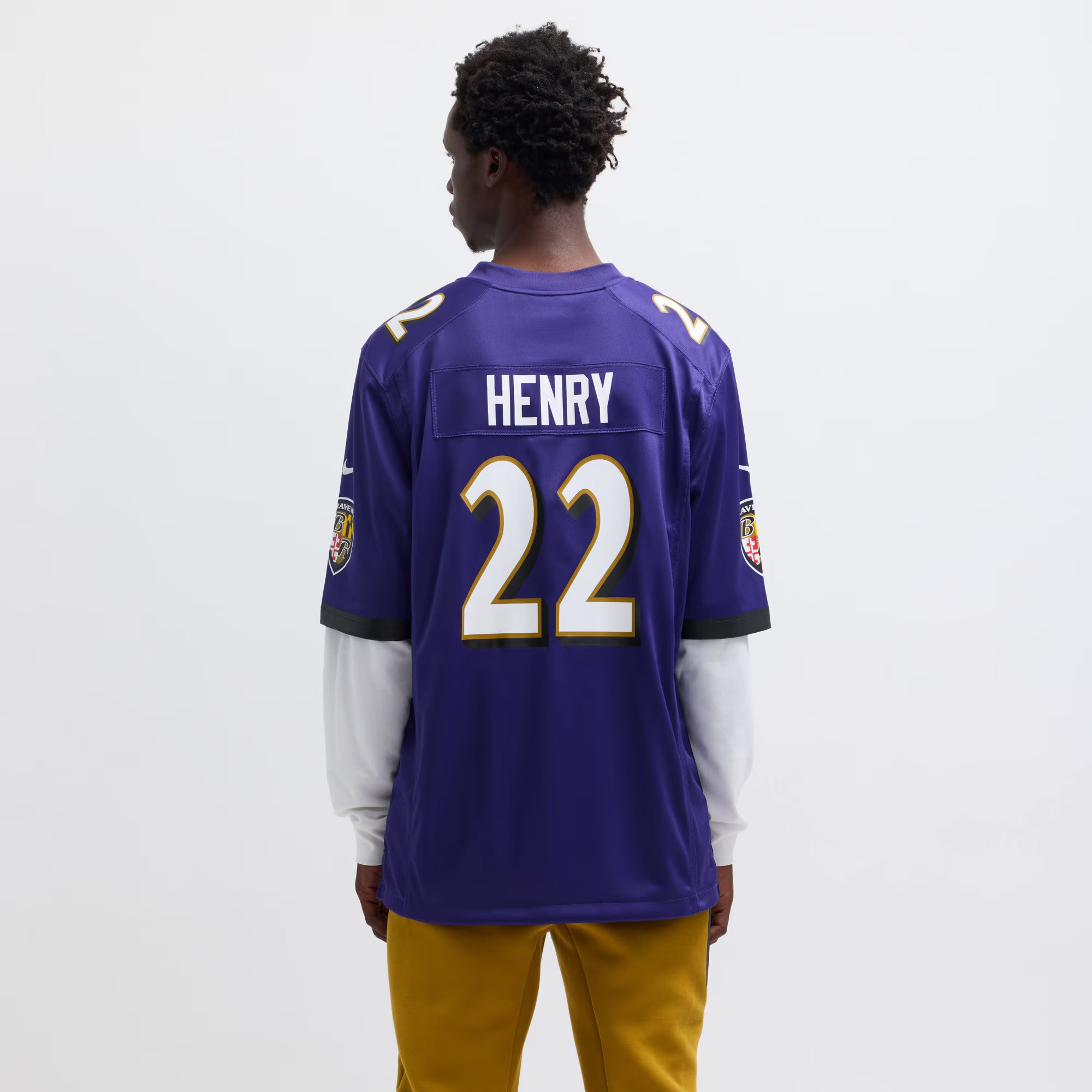 Derrick Henry Baltimore Ravens Nike Game Player Jersey - Purple