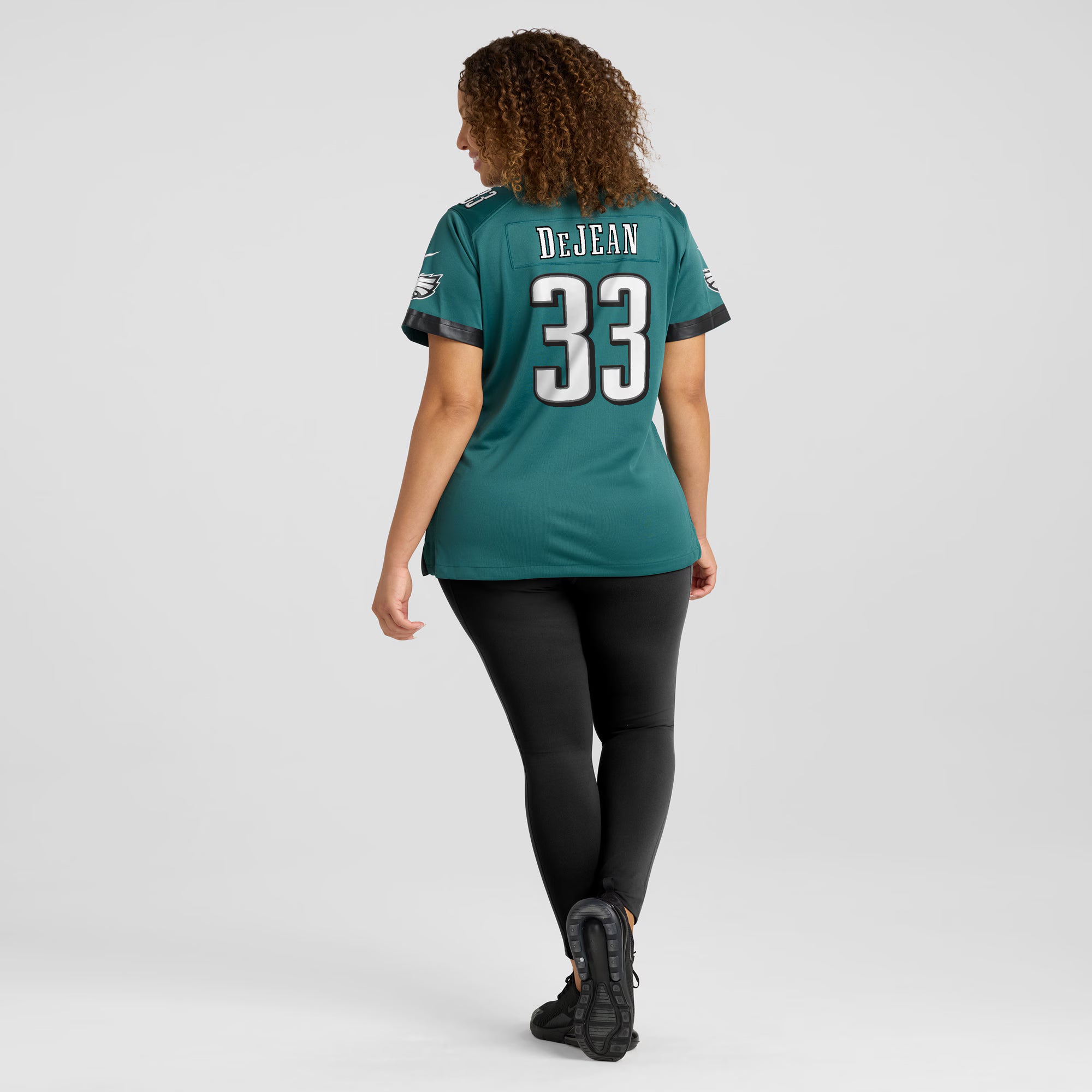 Cooper DeJean Philadelphia Eagles Nike Women's Team Game Jersey - Midnight Green