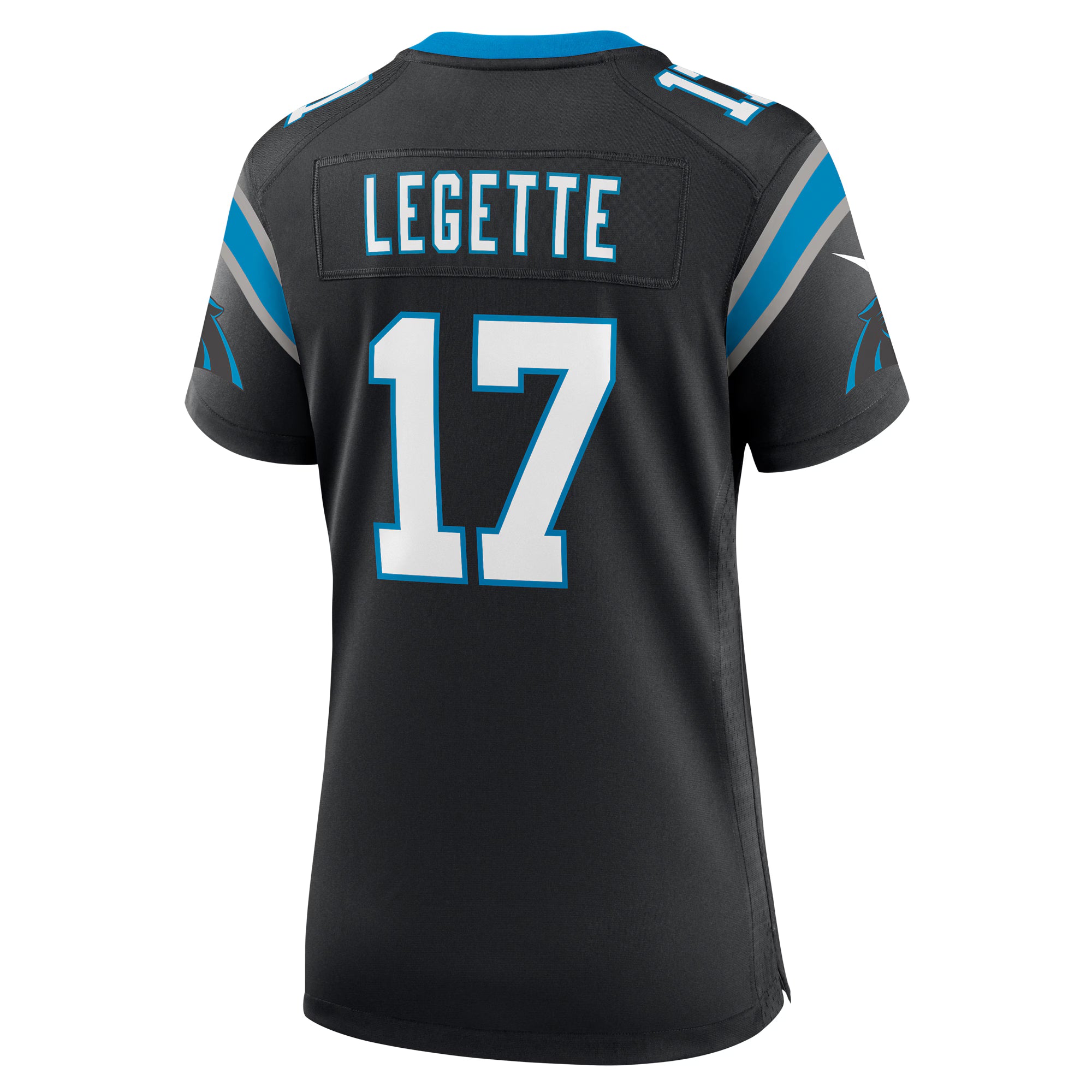 Xavier Legette Carolina Panthers Nike Women's Game Jersey -  Black