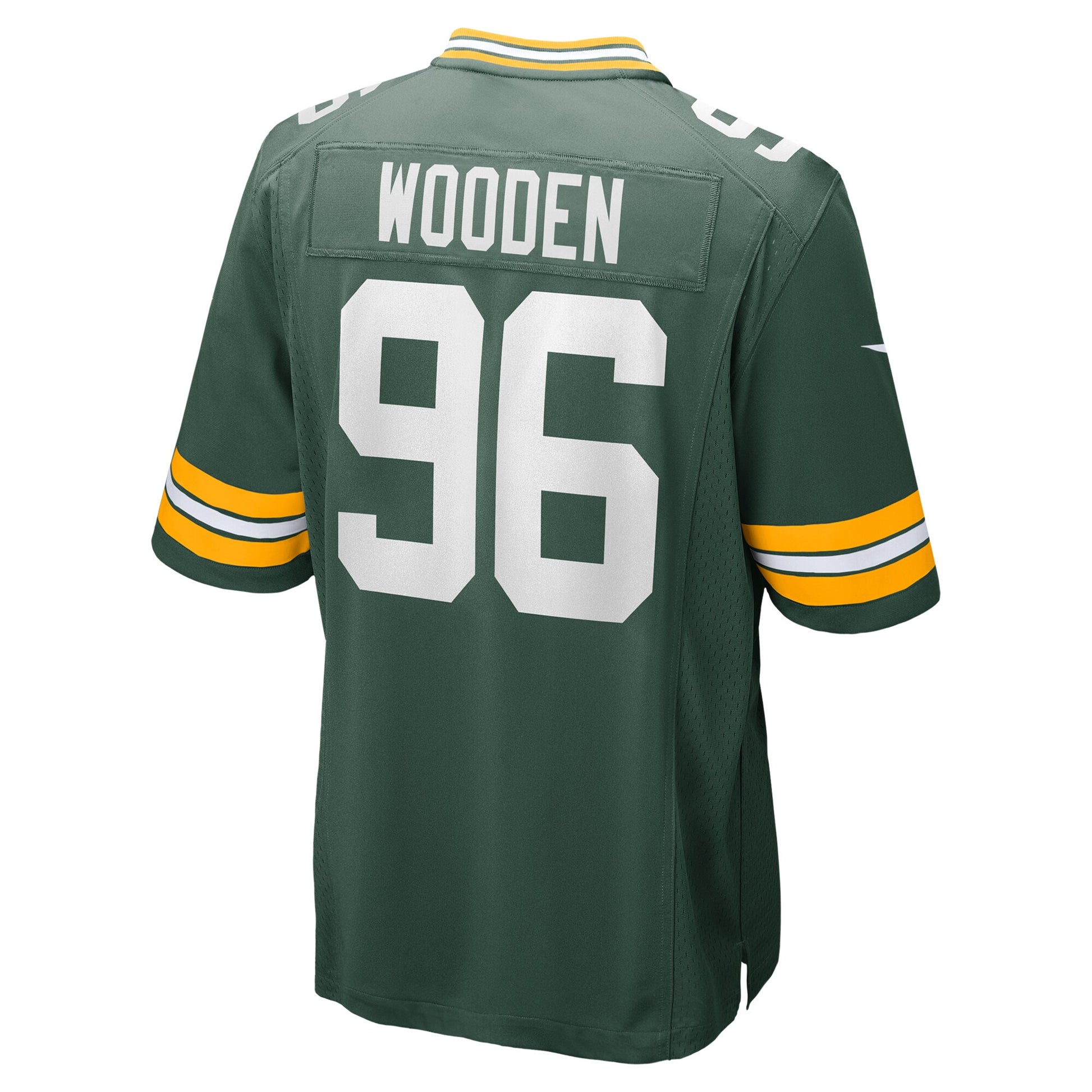 Colby Wooden Green Bay Packers Nike  Game Jersey -  Green