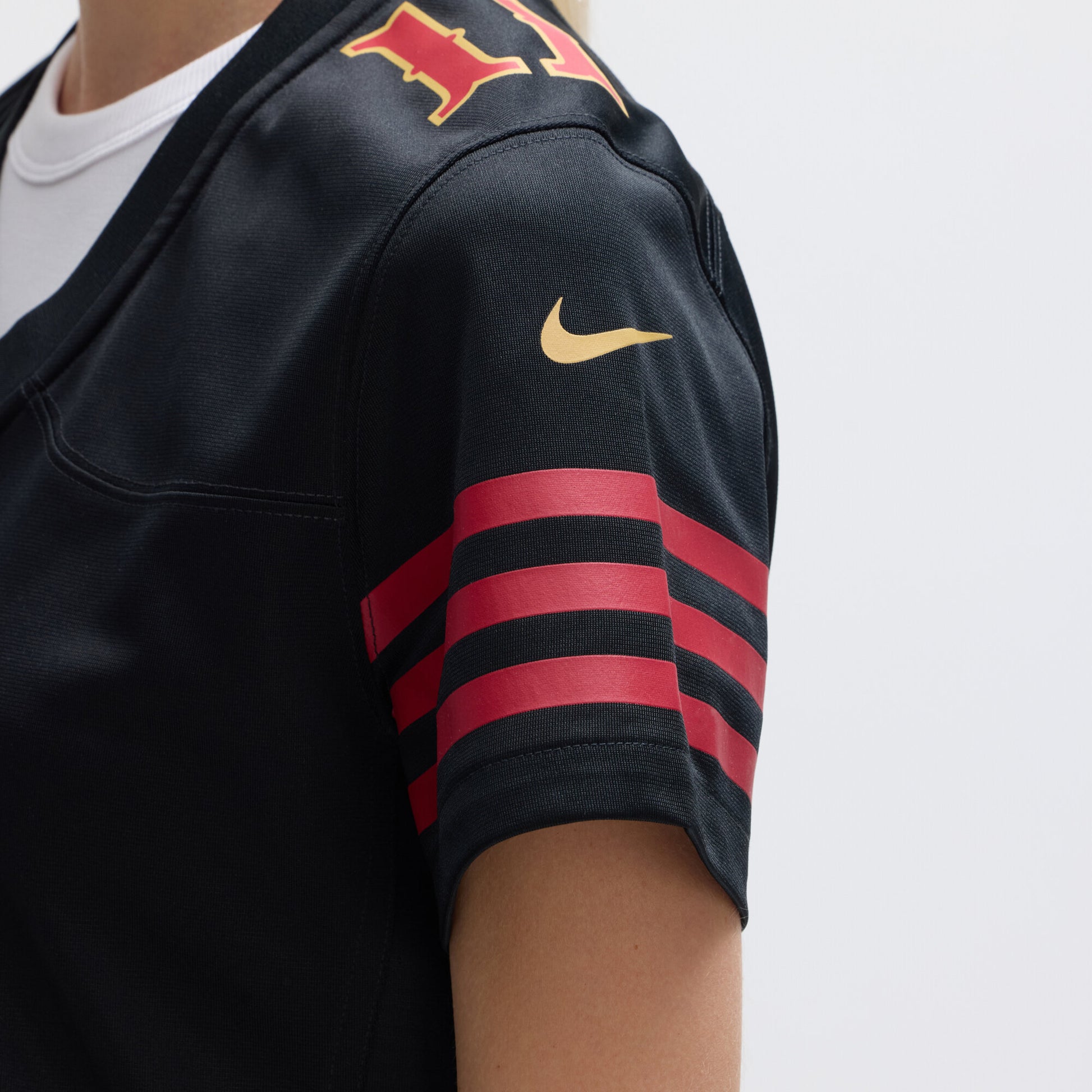 Brandon Aiyuk San Francisco 49ers Nike Women's 2025 Rivalries Collection Game Jersey - Black