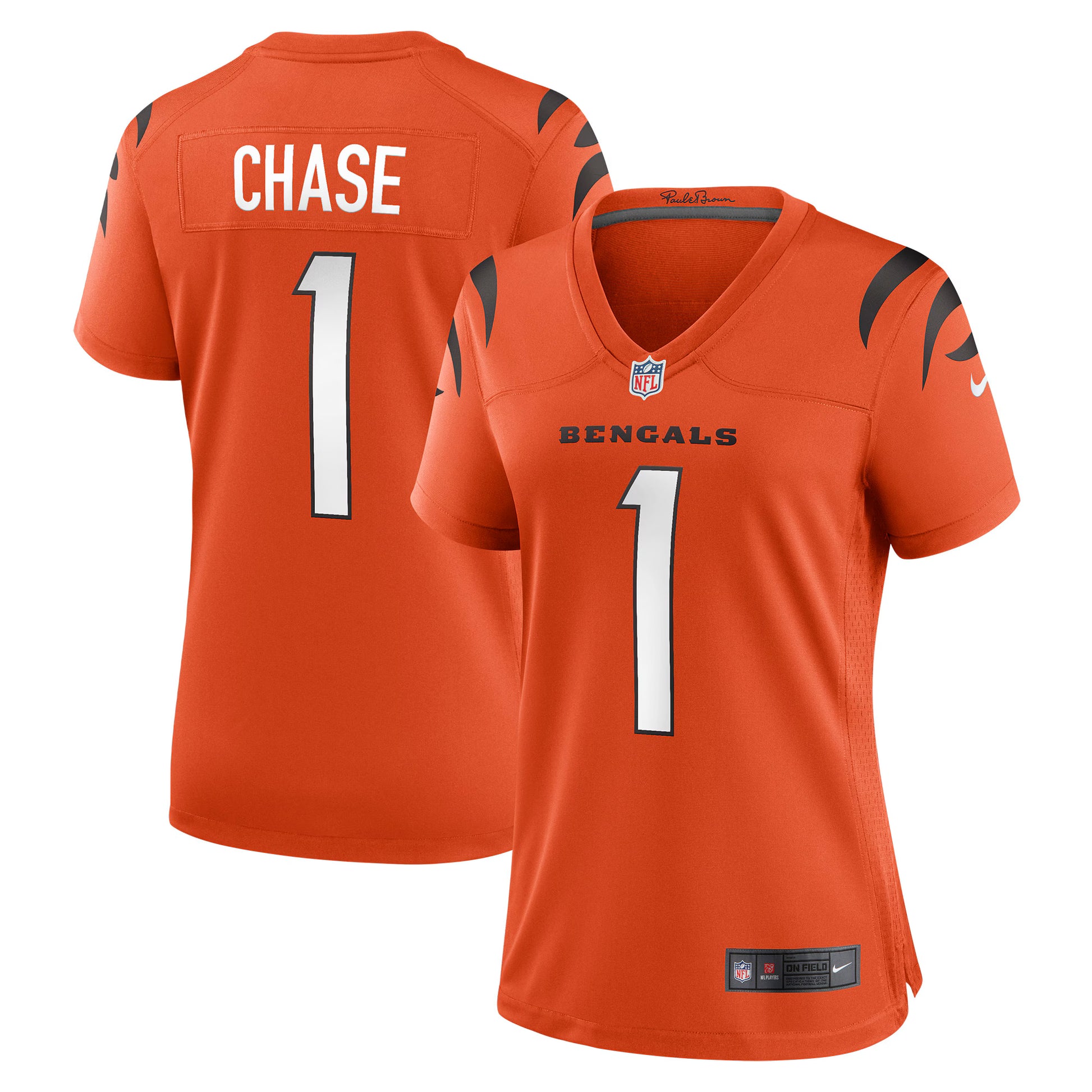 Ja'Marr Chase Cincinnati Bengals Nike Women's Alternate Game Jersey -  Orange