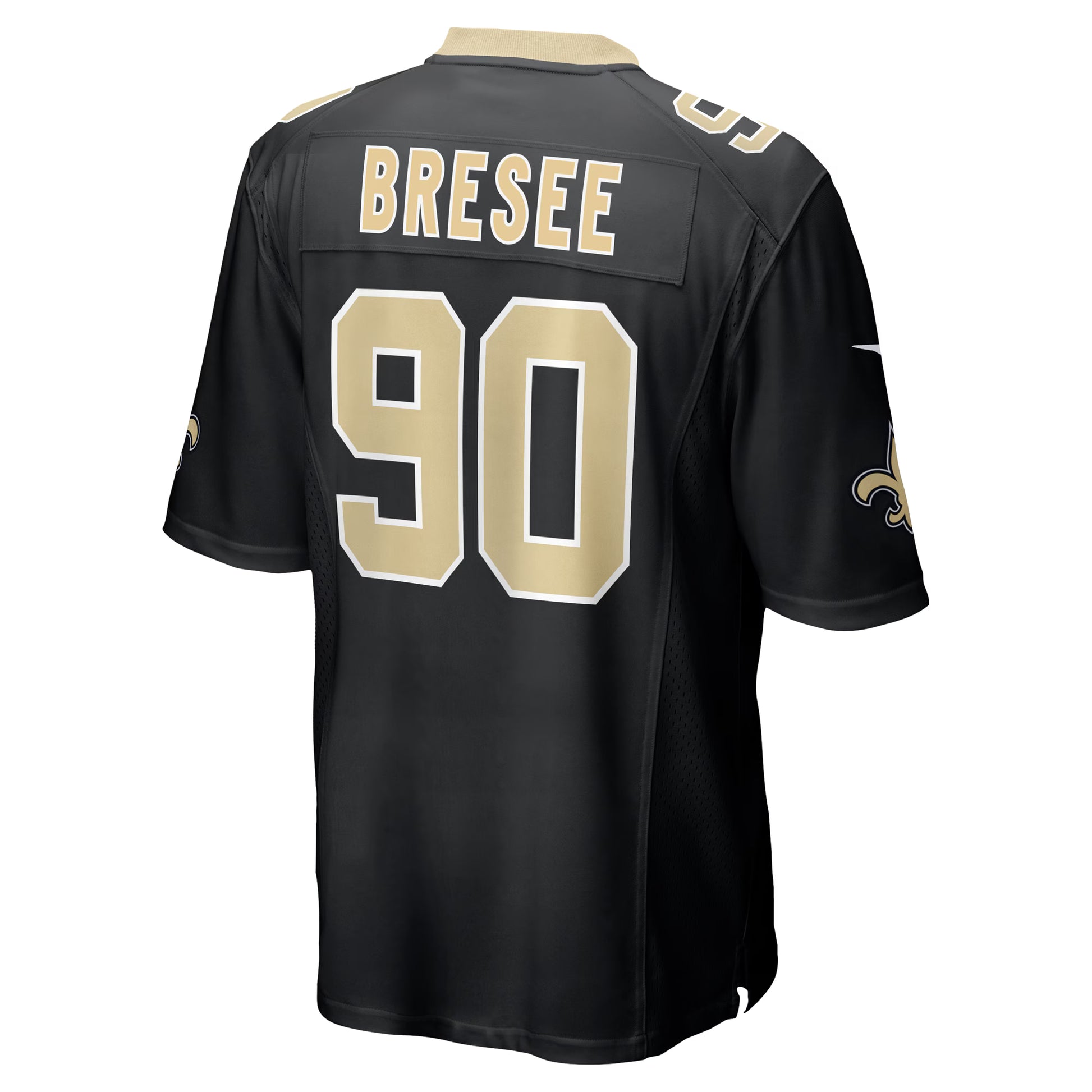Bryan Bresee New Orleans Saints Nike  Game Jersey - Black