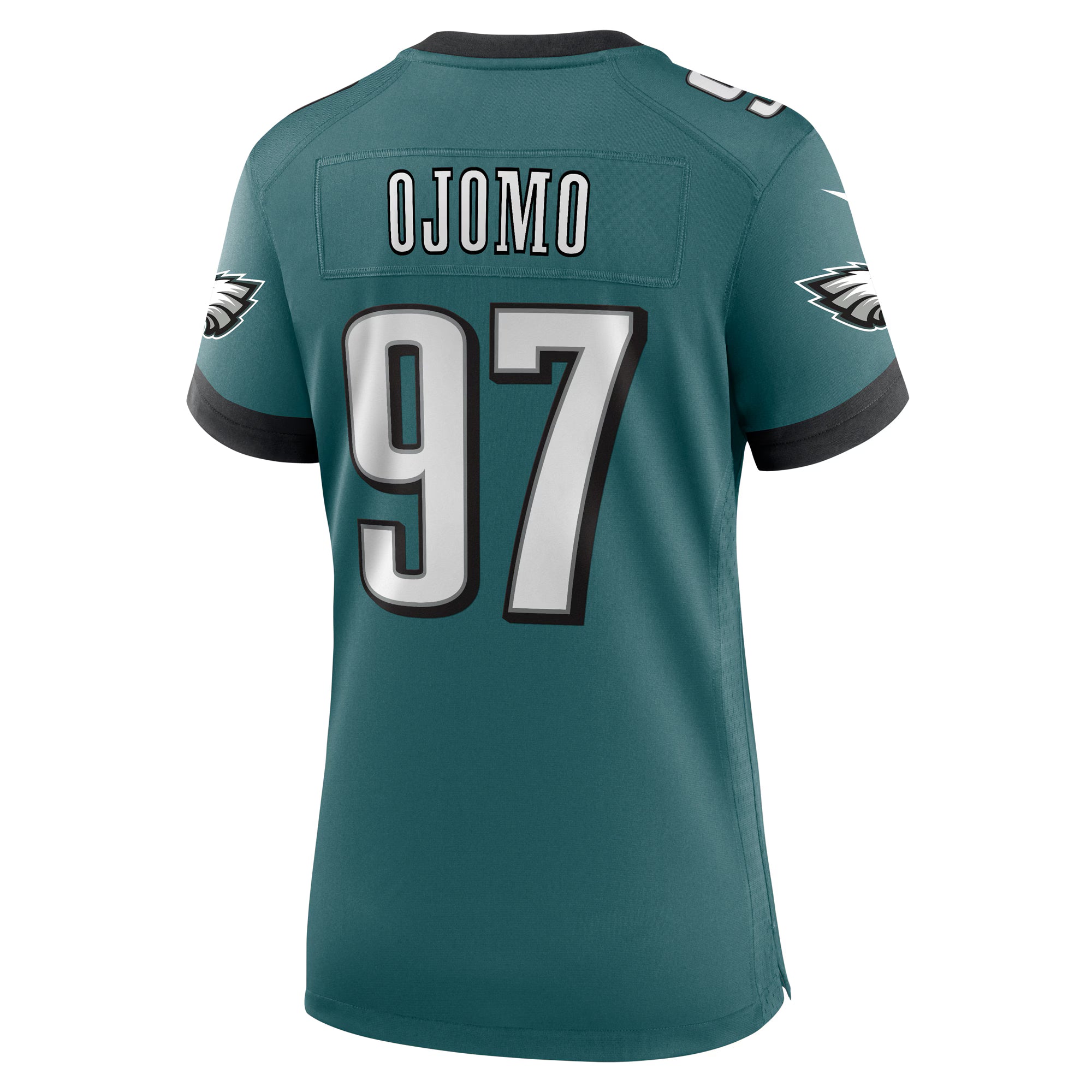 Moro Ojomo Philadelphia Eagles Nike Women's Team Game Jersey - Midnight Green