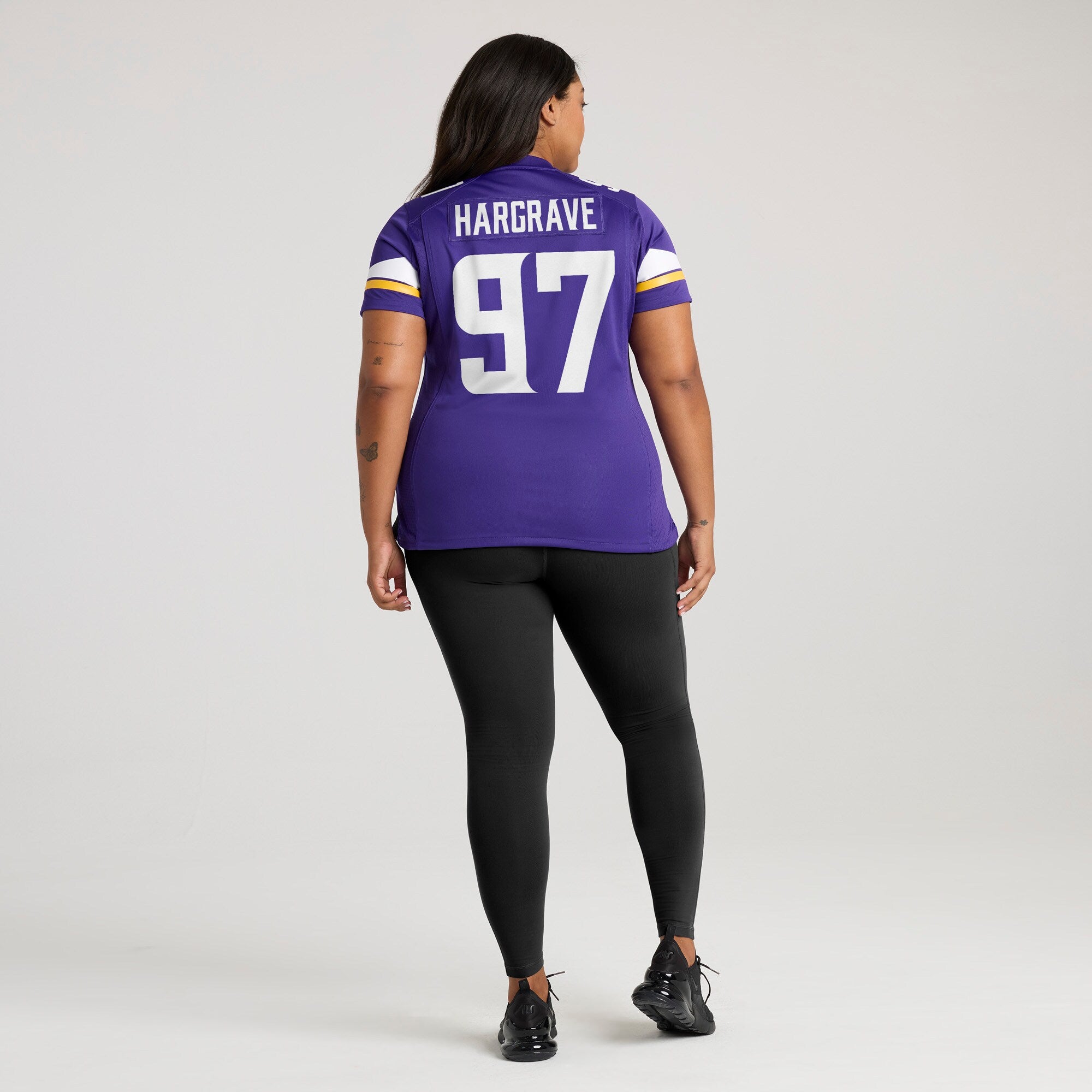 Javon Hargrave Minnesota Vikings Nike Women's Team Game Jersey -  Purple