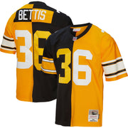 Jerome Bettis Pittsburgh Steelers Mitchell &amp; Ness 1996 Split Legacy Replica Jersey - Black/Gold