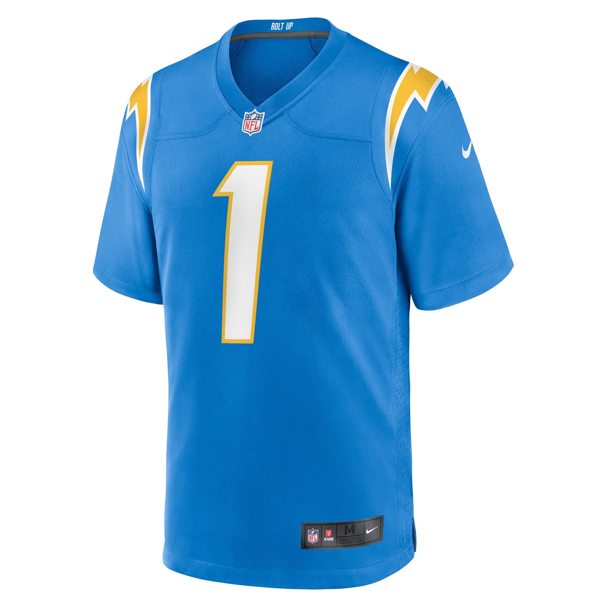 Number 1 Groom Los Angeles Chargers Nike Game Jersey - Powder Blue