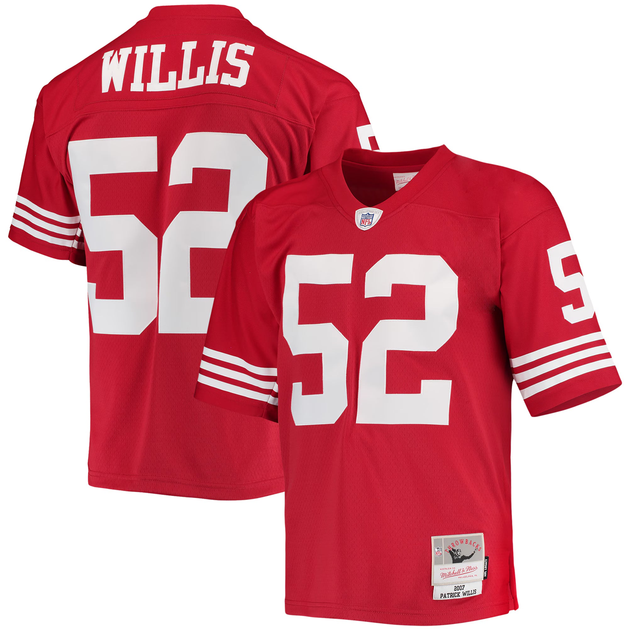 Patrick Willis San Francisco 49ers Mitchell &amp; Ness Legacy Replica Jersey - Scarlet