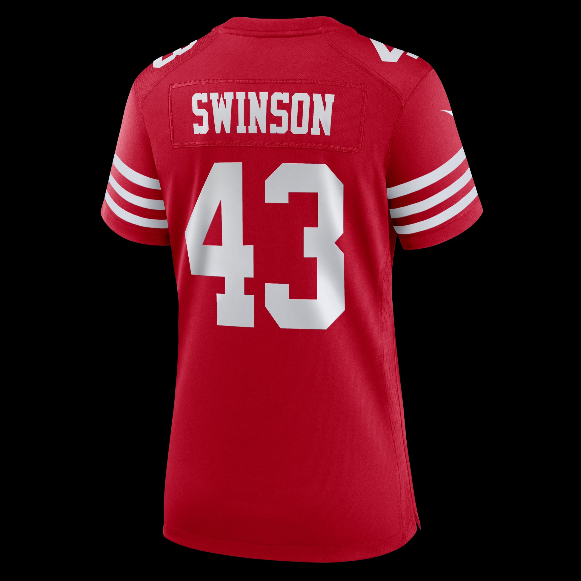 Messiah Swinson San Francisco 49ers Nike Women's Team Game Jersey -  Scarlet