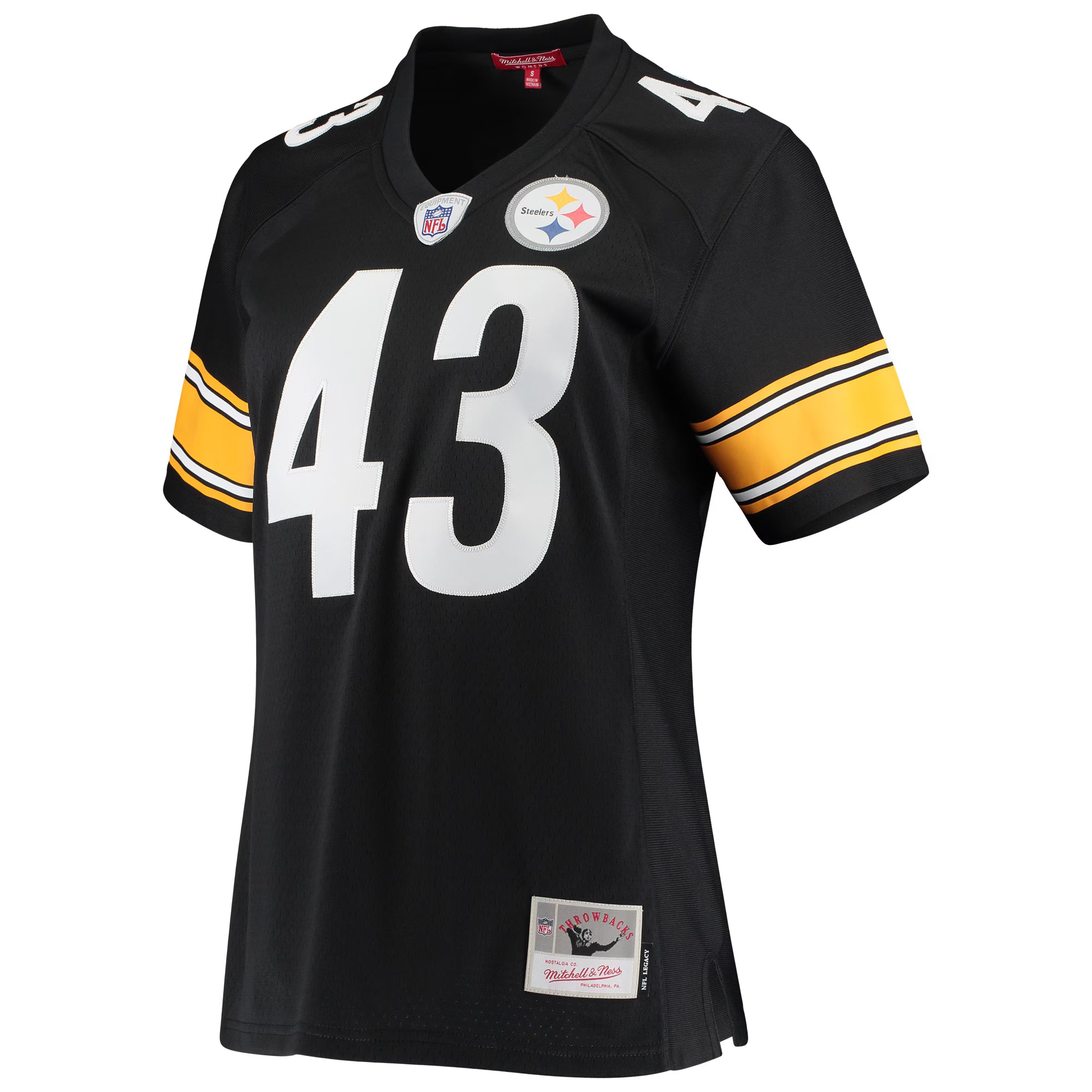 Troy Polamalu Pittsburgh Steelers Mitchell &amp; Ness Women's Legacy Replica Team Jersey - Black