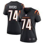 Jalen Rivers Cincinnati Bengals Nike Women's Team Game Jersey -  Black