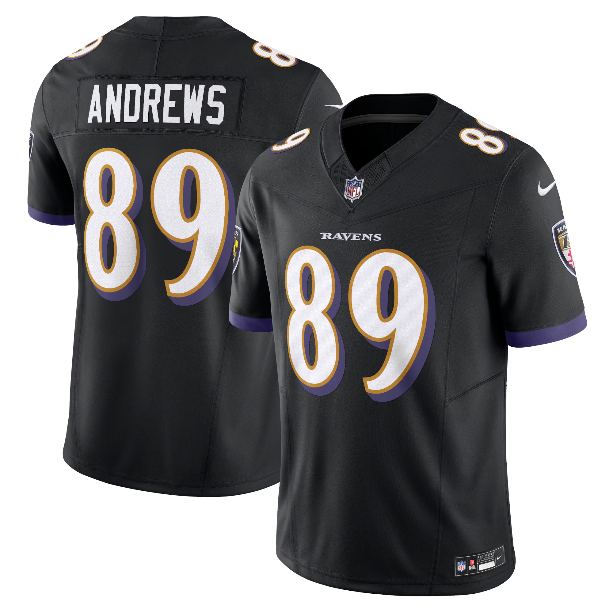 Mark Andrews Baltimore Ravens Nike Vapor F.U.S.E. Limited Jersey - Black