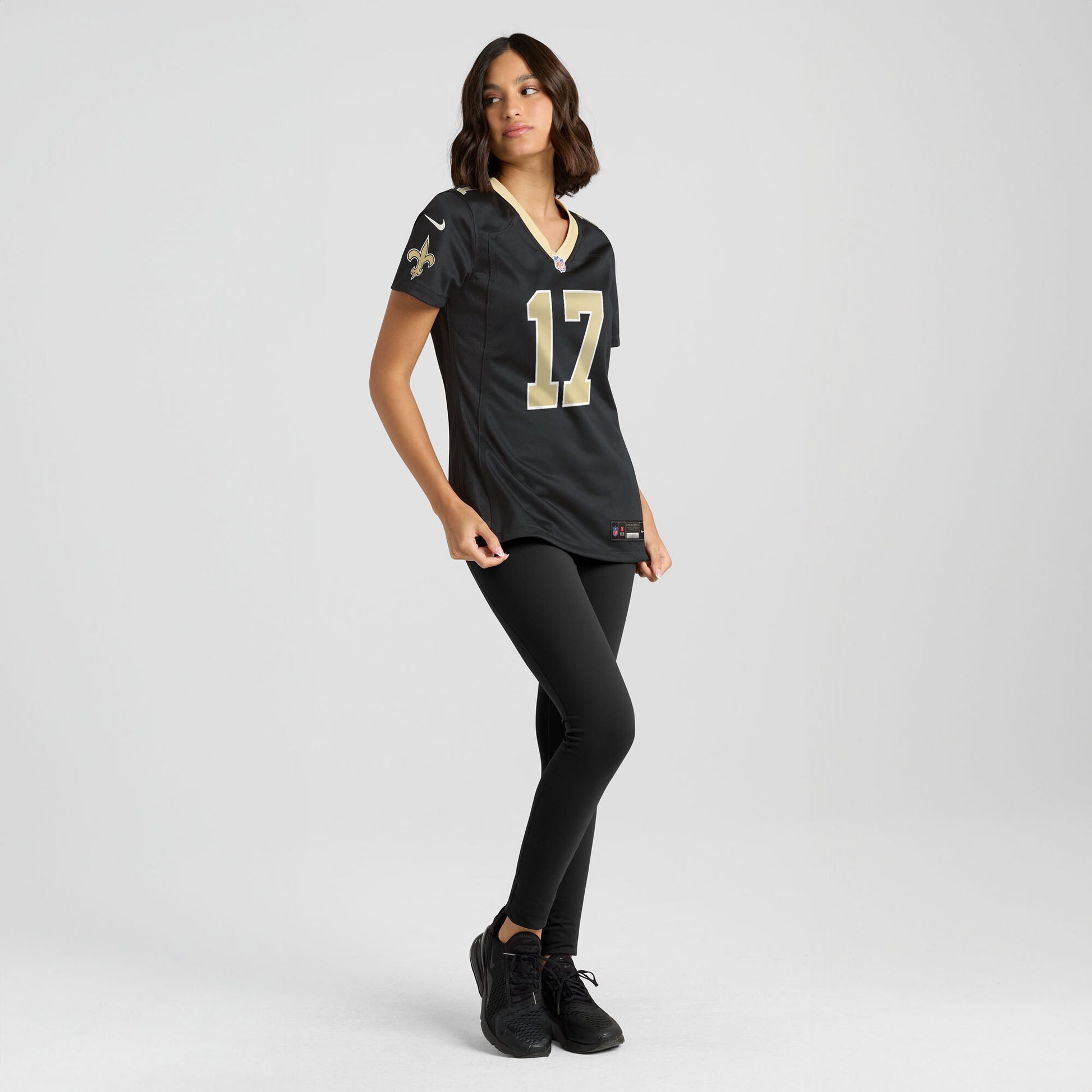 Trey Palmer New Orleans Saints Nike Women's Team Game Jersey -  Black