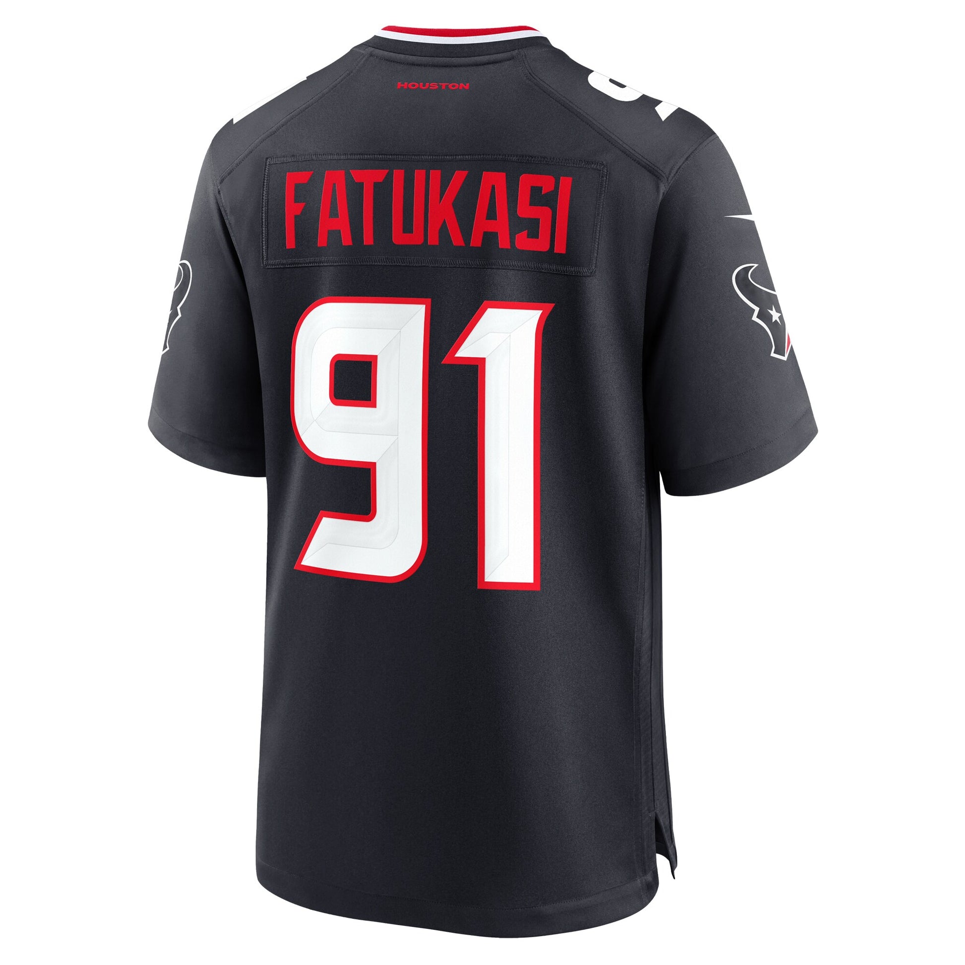 Folorunso Fatukasi Houston Texans Nike Team Game Jersey -  Navy