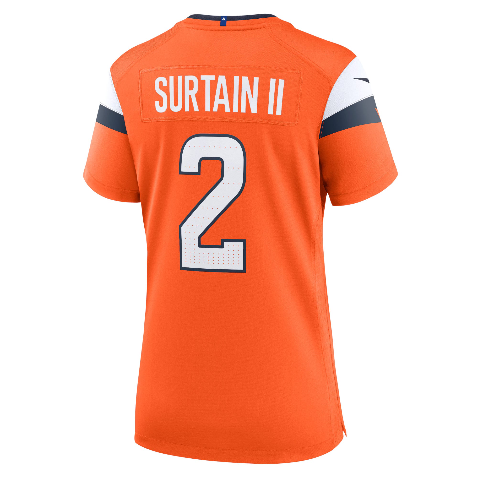 Patrick Surtain II Denver Broncos Nike Women's Mile High Collection Game Jersey - Orange