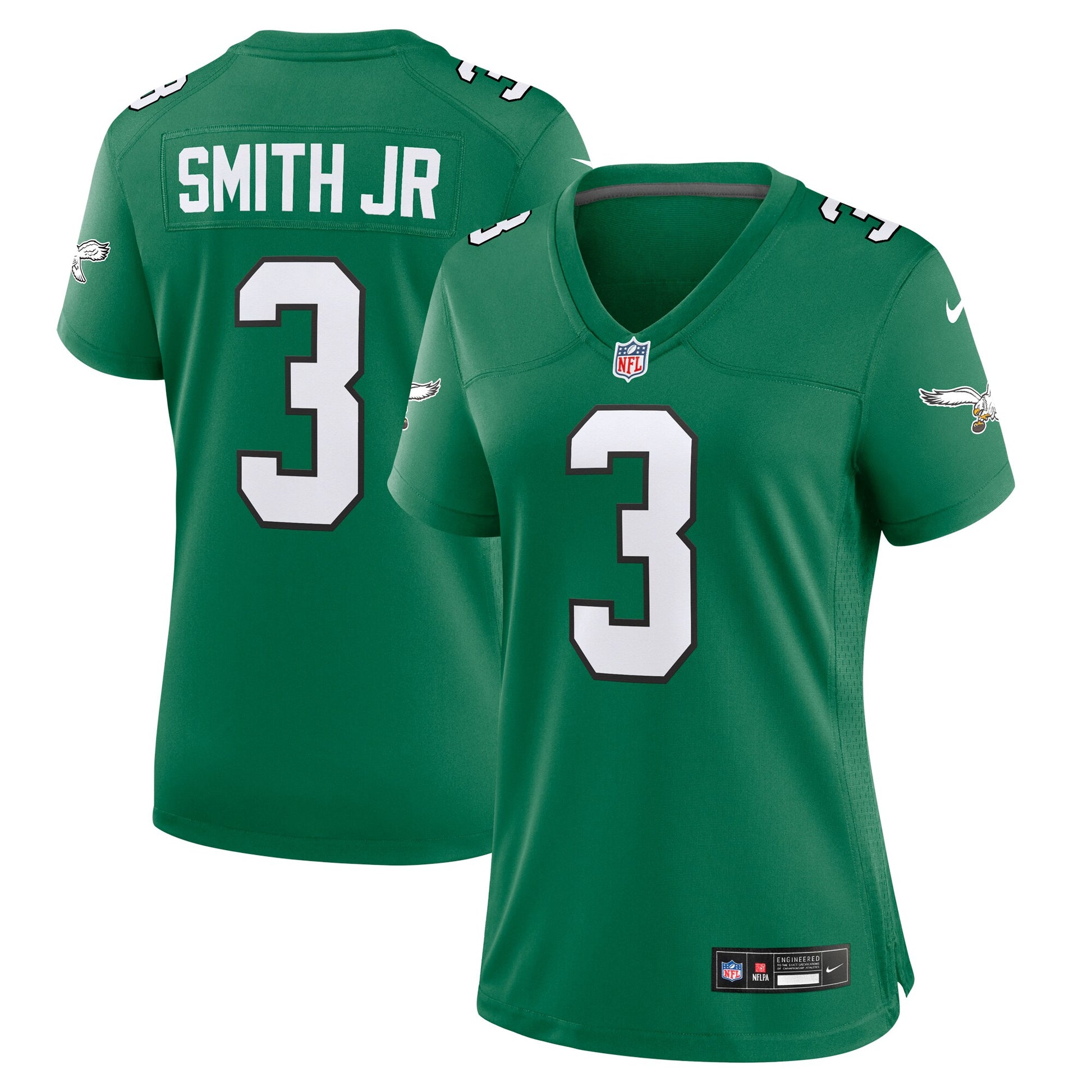 Nolan Smith Philadelphia Eagles Nike Women's Alternate Game Jersey -  Kelly Green