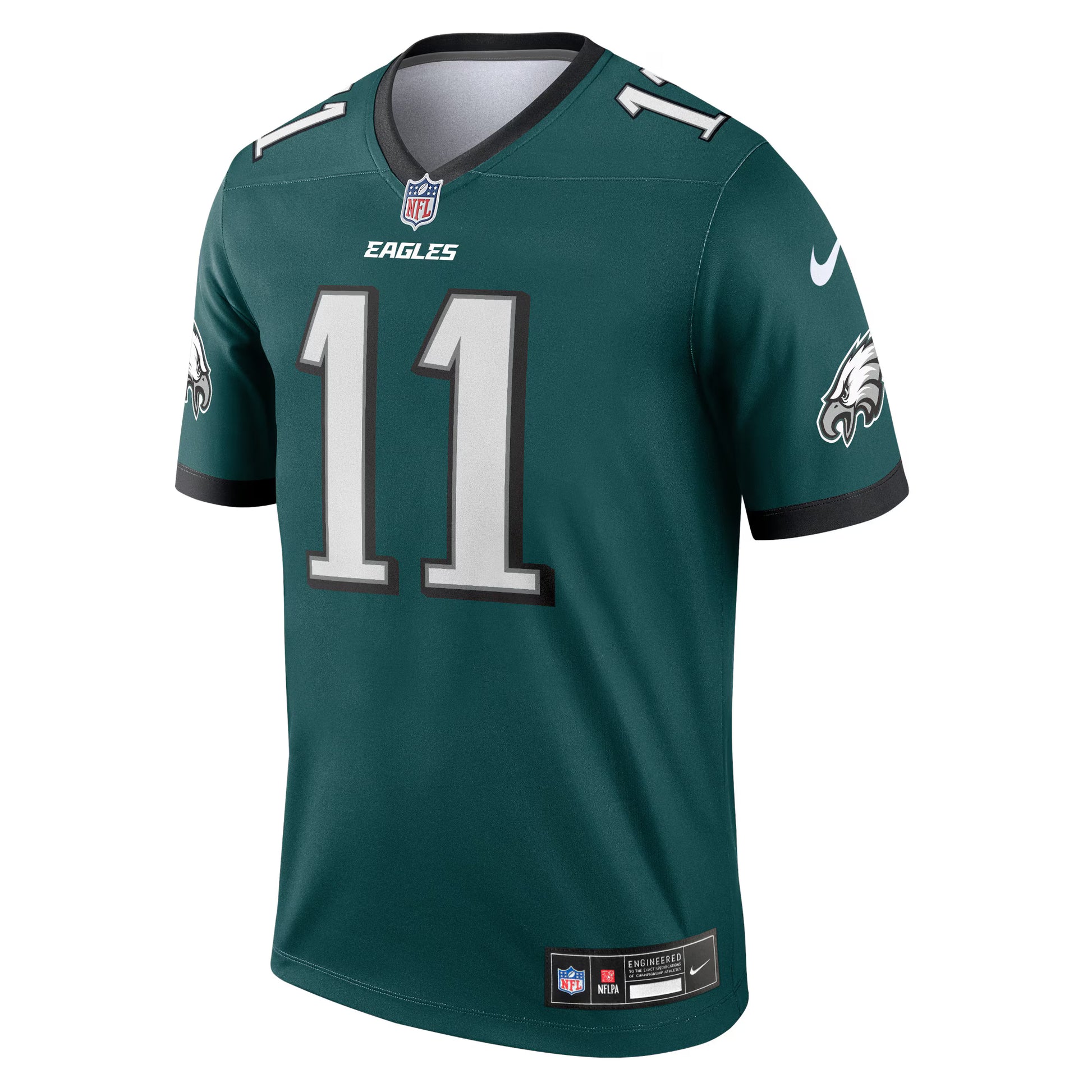A.J. Brown Philadelphia Eagles Nike Legend Player Performance Top - Green